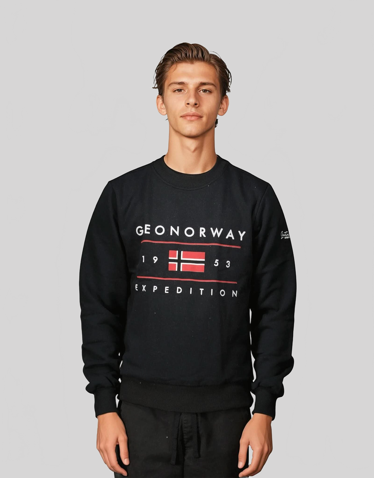 Geographical Geographical Norway GEZOLO Hombre - Sudadera con capucha con estampados y bandera - Geographical Norway GEZOLO_MEN_MARINE_SDB-GEZOLO_MEN_NOIR_SDB-GEZOLO_MEN_GRIS_CLAIR_SDB-GEZOLO_MEN_MARINE_M_SDB-GEZOLO_MEN_GRIS_CLAIR_M_SDB-GEZOLO_MEN_NOIR_M_SDB-GEZOLO_MEN_MARINE_L_SDB-GEZOLO_MEN_GRIS_CLAIR_L_SDB-GEZOLO_MEN_NOIR_L_SDB-GEZOLO_MEN_GRIS_CLAIR_XL_SDB