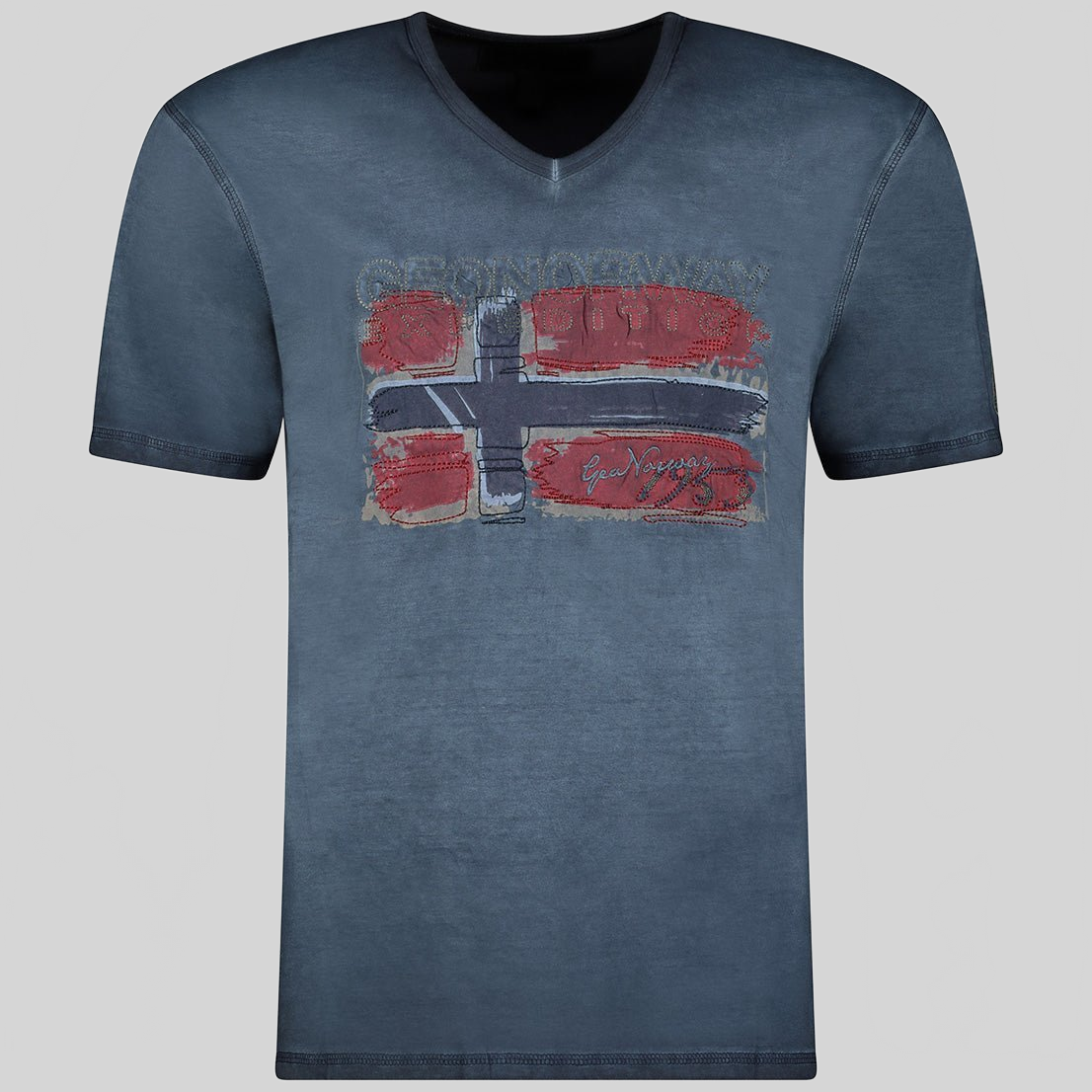 Geographical Geographical Norway Joasis Hombre - Camiseta cuello pico - Geographical Norway JOASIS_MEN_GRIS_CLAIR_SDB-JOASIS_MEN_GRIS_CLAIR_M_SDB-JOASIS_MEN_GRIS_CLAIR_L_SDB-JOASIS_MEN_GREY_LIGHT_XL_SDB-JOASIS_MEN_GREY_LIGHT_XXL_SDB-JOASIS_MEN_GREY_LIGHT_3XL_SDB-JOASIS_MEN_BEIGE_M_SDB-JOASIS_MEN_BEIGE_L_SDB-JOASIS_MEN_BEIGE_XL_SDB-JOASIS_MEN_BEIGE_XXL_SDB