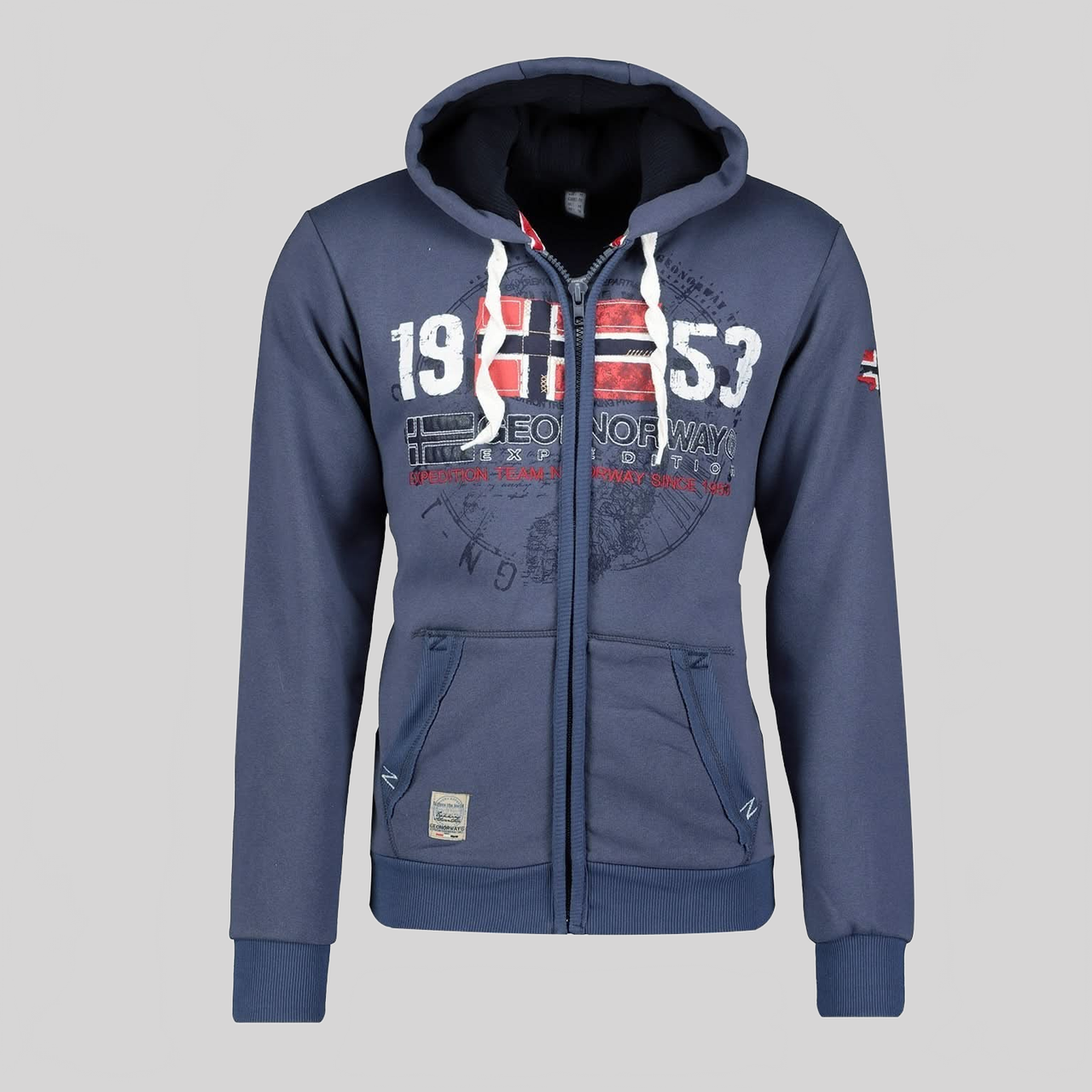 Geographical Norway Gapigal Homme - Sweat zippé à capuche - Geographical Norway GAPIGAL_MEN_BEIGE_M_EO_SDB-GAPIGAL_MEN_BEIGE_L_EO_SDB-GAPIGAL_MEN_BEIGE_XL_EO_SDB-GAPIGAL_MEN_BLEU_S_EO_SDB-GAPIGAL_MEN_BLEU_M_EO_SDB-GAPIGAL_MEN_BLEU_L_EO_SDB-GAPIGAL_MEN_BLEU_XL_EO_SDB-GAPIGAL_MEN_BLEU_XXL_EO_SDB-GAPIGAL_MEN_CORAIL_M_EO_SDB-GAPIGAL_MEN_CORAIL_L_EO_SDB
