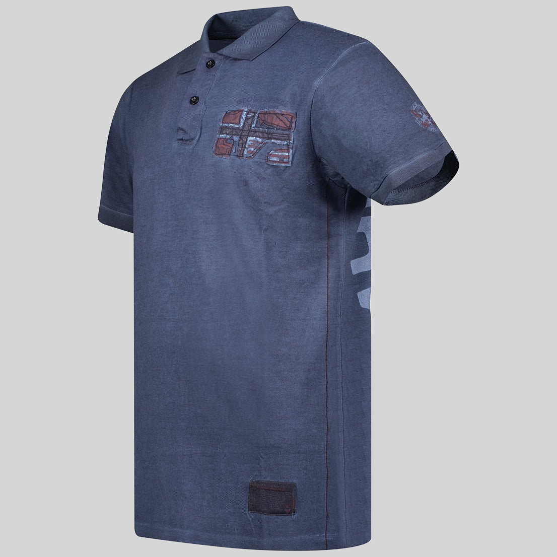 Geographical Norway Kotz Homme - Polo-Shirt mit kurzen Ärmeln - Geographical Norway KOTZ_MEN_BLEU_M_SDB-KOTZ_MEN_BLEU_L_SDB-KOTZ_MEN_BLEU_XL_SDB-KOTZ_MEN_BLEU_XXL_SDB-.KOTZ_MEN_BLAU_3XL_SDB-KOTZ_MEN_GRAU_KLAR_M_SDB-KOTZ_MEN_GRAU_KLAR_L_SDB-KOTZ_MEN_GRAU_KLAR_XL_SDB-KOTZ_MEN_GRAU_KLAR_XXL_SDB-KOTZ_MEN_GRAU_KLAR_3XL_SDB