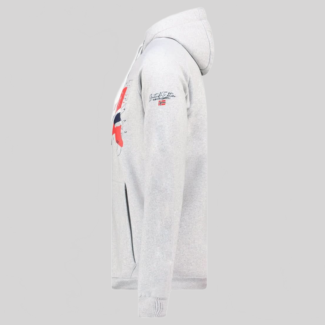 Geographical Norway GDRAP Homme - Kapuzenpullover mit Flagge und Aufdrucken - Geographical Norway GDRAP_MEN_MARINE_S_SDB-GDRAP_MEN_BLANC_S_SDB-GDRAP_MEN_MARINE_M_SDB-.GDRAP_MEN_WEISS_M_SDB-GDRAP_MEN_MARINE_L_SDB-GDRAP_MEN_BLANC_L_SDB-GDRAP_MEN_MARINE_XL_SDB-GDRAP_MEN_BLANC_XL_SDB-GDRAP_MEN_MARINE_XXL_SDB-GDRAP_MEN_BLANC_XXL_SDB