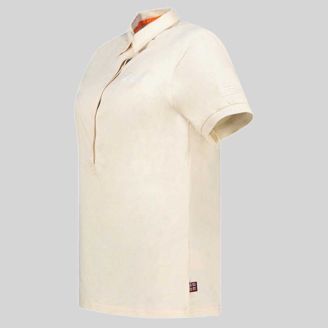 Geographical Norway Kumping Femme - Polo à imprimés avec col boutonné - Geographical Norway KUMPING_LADY_CREME_S_SDB-KUMPING_LADY_CREME_M_SDB-KUMPING_LADY_CREME_L_SDB-KUMPING_LADY_CREME_XL_SDB-KUMPING_LADY_CREME_XXL_SDB-KUMPING_LADY_VIOLET_S_SDB-KUMPING_LADY_VIOLET_M_SDB-KUMPING_LADY_VIOLET_L_SDB-KUMPING_LADY_VIOLET_XL_SDB-KUMPING_LADY_VIOLET_XXL_SDB