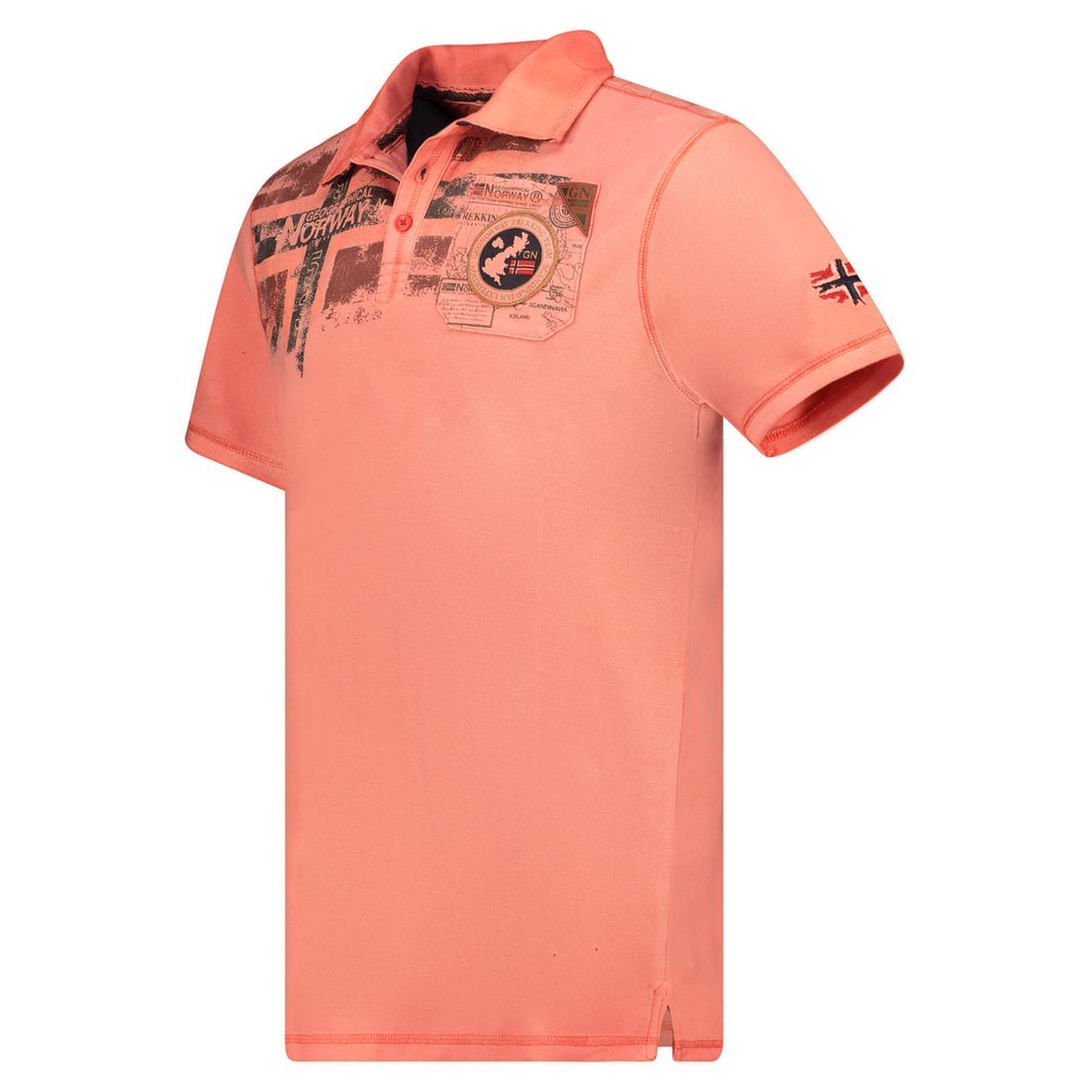 Geographical Norway KIMAC Homme - Polo Manches Courtes 100% Coton - Geographical Norway KIMAC_MEN_BEIGE_S_SDB-KIMAC_MEN_BEIGE_M_SDB-KIMAC_MEN_BEIGE_L_SDB-KIMAC_MEN_BEIGE_XL_SDB-KIMAC_MEN_BEIGE_XXL_SDB-KIMAC_MEN_BEIGE_3XL_SDB-KIMAC_MEN_BLEU_S_SDB-KIMAC_MEN_BLEU_M_SDB-KIMAC_MEN_BLEU_L_SDB-KIMAC_MEN_BLEU_XL_SDB