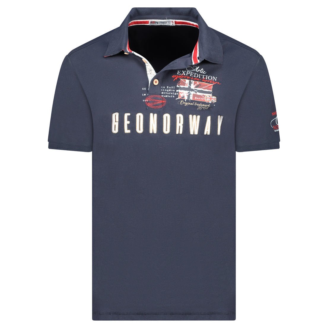 Geographical Norway KASON Homme - Polo Short Sleeve 100% Baumwolle - Geographical Norway KASON_MEN_MEN_GRIS_CLAIR_S_SDB-KASON_MEN_BLANC_S_SDB-KASON_MEN_GRIS_CLAIR_M_SDB-.KASON_MEN_BLANC_M_SDB-KASON_MEN_GRAIS_CLAIR_L_SDB-KASON_MEN_BLANC_L_SDB-KASON_MEN_GRAIS_CLAIR_XL_SDB-KASON_MEN_BLANC_XL_SDB-KASON_MEN_GRAIS_CLAIR_XXL_SDB-KASON_MEN_BLANC_XXL_SDB