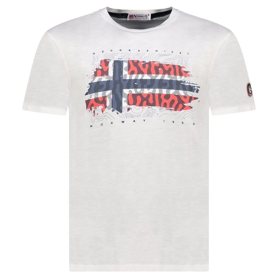 Geographical Norway JOPOGRAPHE - T-Shirt Mann Kurzarm mit Flagge - Geographical Norway JOPOGRAPH_MEN_CORAIL_S_SDB-JOPOGRAPH_MEN_BLANC_S_SDB-JOPOGRAPH_MEN_CORAIL_M_SDB-.JOPOGRAPH_MEN_BLANC_M_SDB-JOPOGRAPH_MEN_CORAIL_L_SDB-JOPOGRAPH_MEN_BLANC_L_SDB-JOPOGRAPH_MEN_CORAIL_XL_SDB-JOPOGRAPH_MEN_BLANC_XL_SDB-JOPOGRAPH_MEN_CORAIL_XXL_SDB-JOPOGRAPH_MEN_BLANC_XXL_SDB