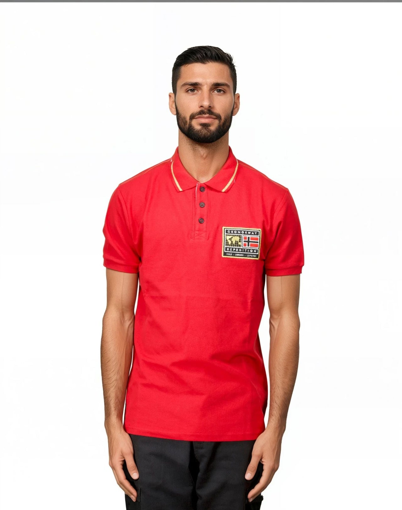 Geographical Norway KARITE Homme - Kurzärmeliges Poloshirt aus 100% Baumwolle - Geographical Norway KARITE_MEN_GRIS_CLAIR_S_SDB-KARITE_MEN_GRIS_CLAIR_M_SDB-KARITE_MEN_GRIS_CLAIR_L_SDB-.KARITE_MEN_LIGHT_GRAU_XL_SDB-KARITE_MEN_LIGHT_GRAU_XXL_SDB-KARITE_MEN_LIGHT_GRAU_3XL_SDB-KARITE_MEN_KAKI_S_SDB-KARITE_MEN_KAKI_M_SDB-KARITE_MEN_KAKI_L_SDB-KARITE_MEN_KAKI_XL_SDB