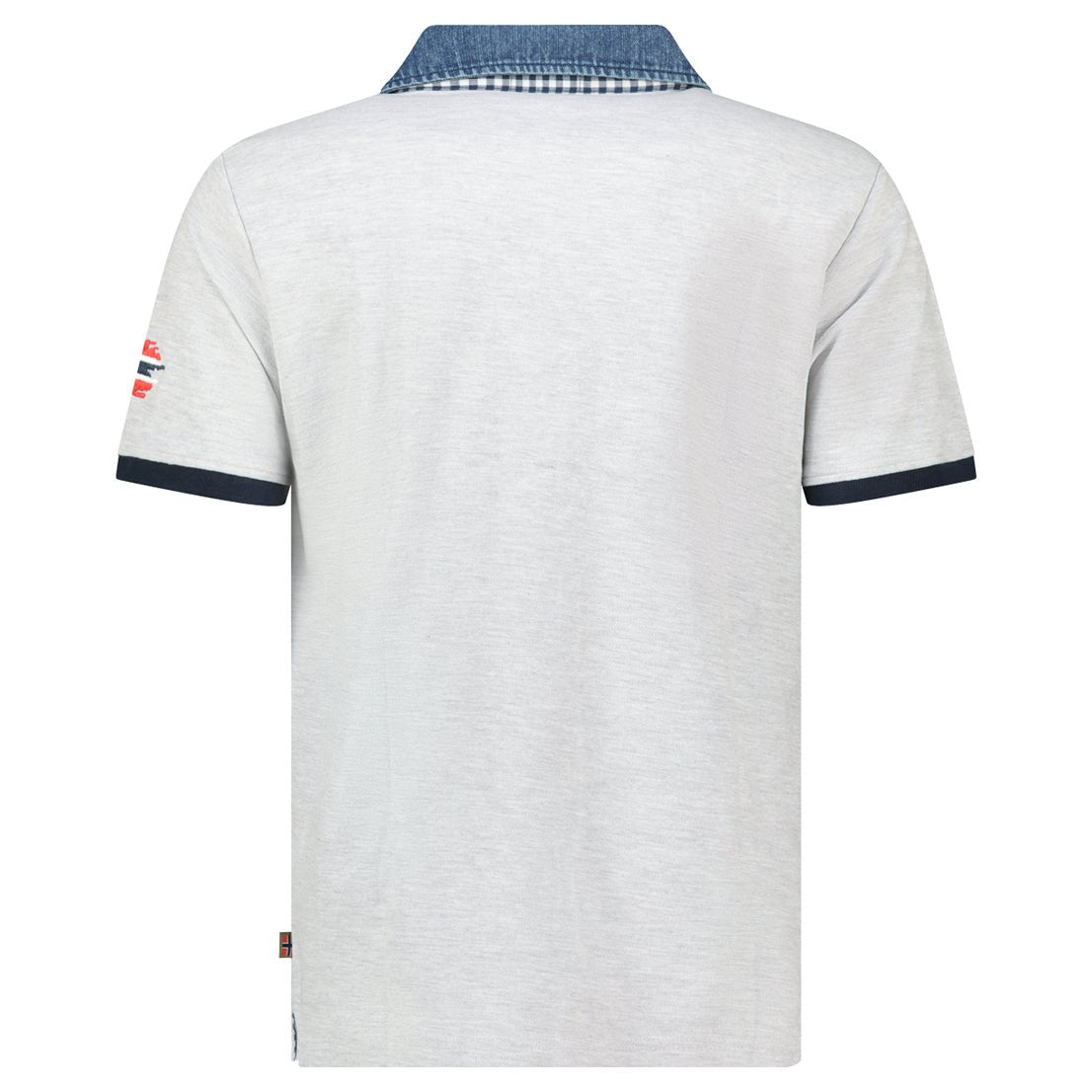 Geographical Norway Kerwin Homme - Polo mit Tasche, Drucke und Flaggendetails - Geographical Norway KERWIN_MEN_BLANC_CASSE_S_SDB-KERWIN_MEN_NOIR_S_SDB-KERWIN_MEN_MARINE_S_SDB-KERWIN_MEN_GRIS_CLAIR_S_S_DB-KERWIN_MEN_WEISS_M_SDB-KERWIN_MEN_MARINE_M_SDB-KERWIN_MEN_KLARES_GRAU_M_SDB-KERWIN_MEN_SCHWARZ_M_SDB-KERWIN_MEN_WEISS_KLARES_GRAU_L_SDB-KERWIN_MEN_KLARES_GRAU_L_SDB