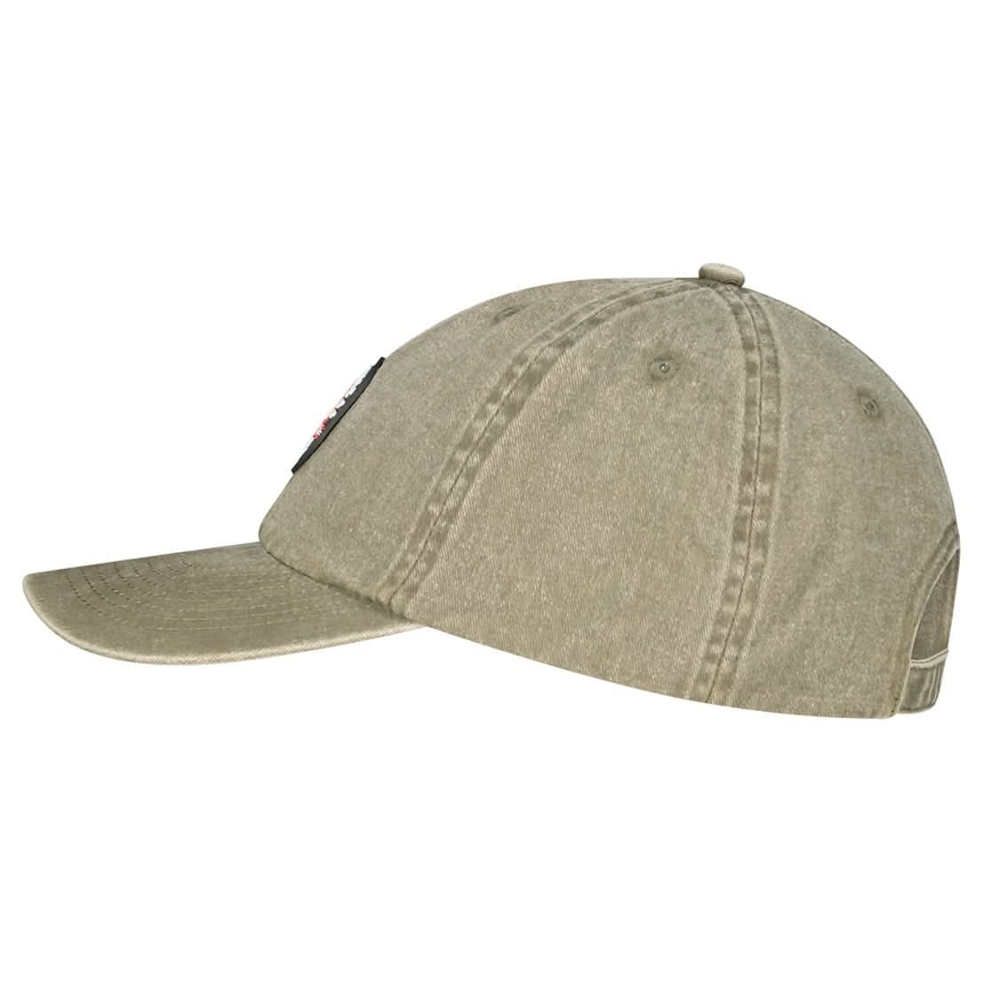 Geographical Norway Warren - Verstellbare Mütze aus Baumwolle mit Abzeichen - Geographical Norway WARREN_CAP_GRIS_DUNKEL-WARREN_CAP_KAKI-WARREN_CAP_MARINE