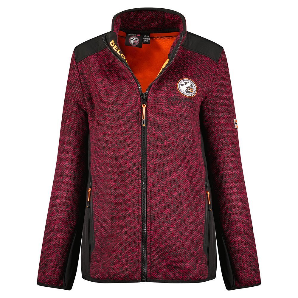 Produktbild von Geographical Norway Damen Fleece Jacke Sweatjacke BF 00001 (L, Pink
