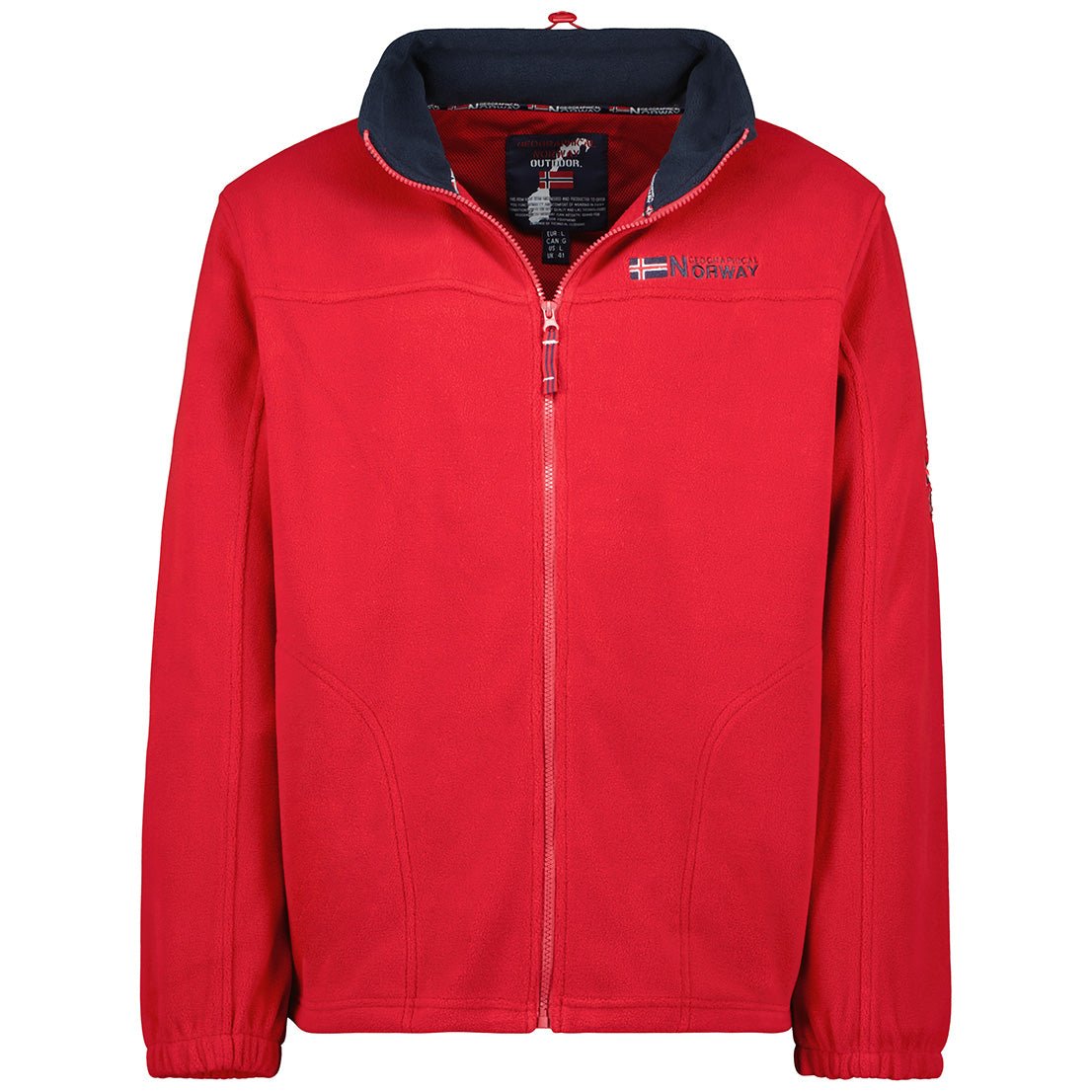 Geographical Norway Tamazonie Homme - Fleece mit Reißverschluss - Geographical Norway TAMAZONIE_MEN_BLEU_PETROLE_S_SDB-TAMAZONIE_MEN_BLEU_PETROLE_M_SDB-TAMAZONIE_MEN_BLEU_PETROLE_L_SDB-TAMAZONIE_MEN_BLEU_PETROLE_XL_SDB-TAMAZONIE_MEN_BLEU_PETROLE_XXL_SDB-TAMAZONIE_MEN_BLEU_PETROLE_3XL_SDB-TAMAZONIE_MEN_KAKI_S_SDB-TAMAZONIE_MEN_KAKI_M_SDB-TAMAZONIE_MEN_KAKI_L_SDB-TAMAZONIE_MEN_KAKI_XL_SDB