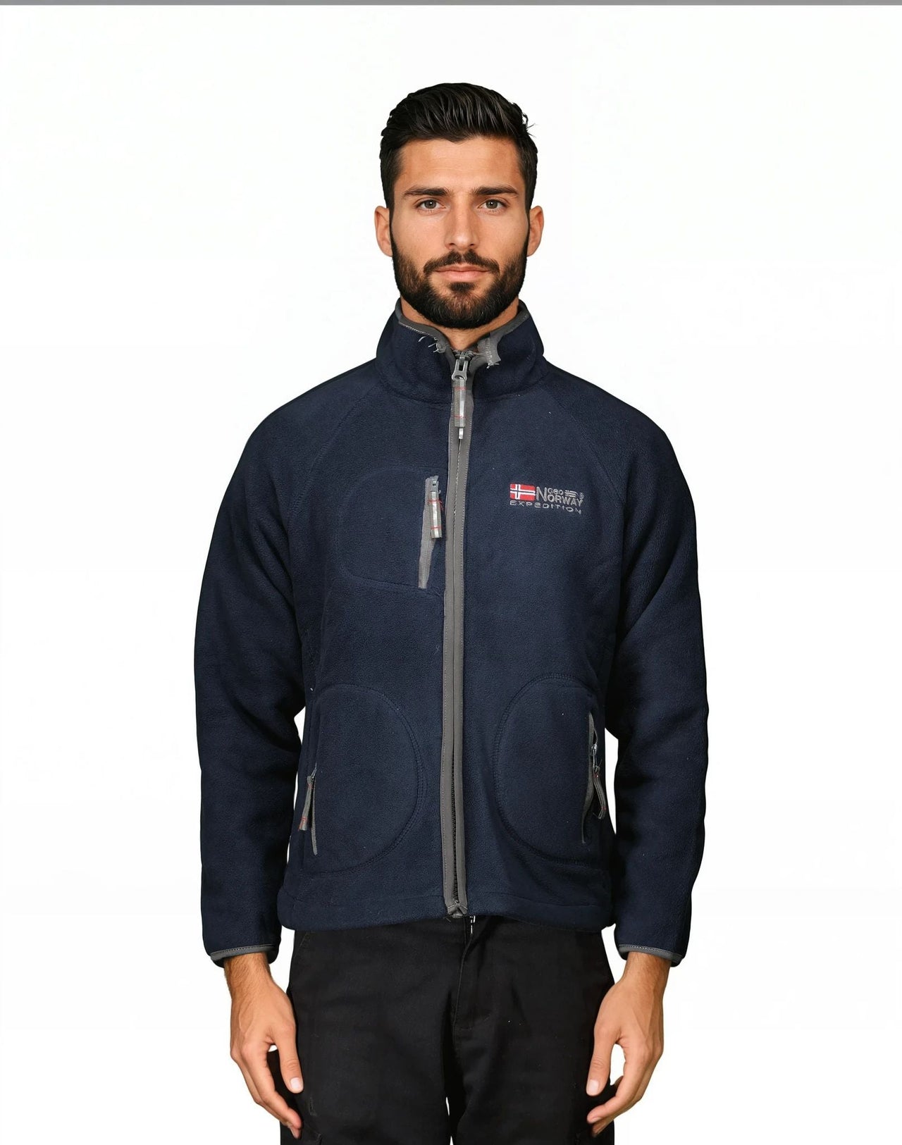 Geographical Norway Trekking Mann - Fleece - Geographical Norway TREKKING_MEN_GRIS_FONCE_NOIR_S_SDB-TREKKING_MEN_MARINE_GRIS_FONCE_S_SDB-TREKKING_MEN_NOIR_GRIS_FONCE_S_SDB-TREKKING_MEN_ROUGE_GRIS_FONCE_S_SDB-TREKKING_MEN_GRAU_FONCE_SCHWARZ_M_SDB-TREKKING_MEN_MARINE_GRIS_FONCE_M_SDB-TREKKING_MEN_SCHWARZ_GRIS_FONCE_M_SDB-TREKKING_MEN_ROUGE_GRIS_FONCE_M_SDB-TREKKING_MEN_GRAIS_FONCE_SCHWARZ_L_SDB-TREKKING_MEN_MARINE_GRIS_FONCE_L_SDB