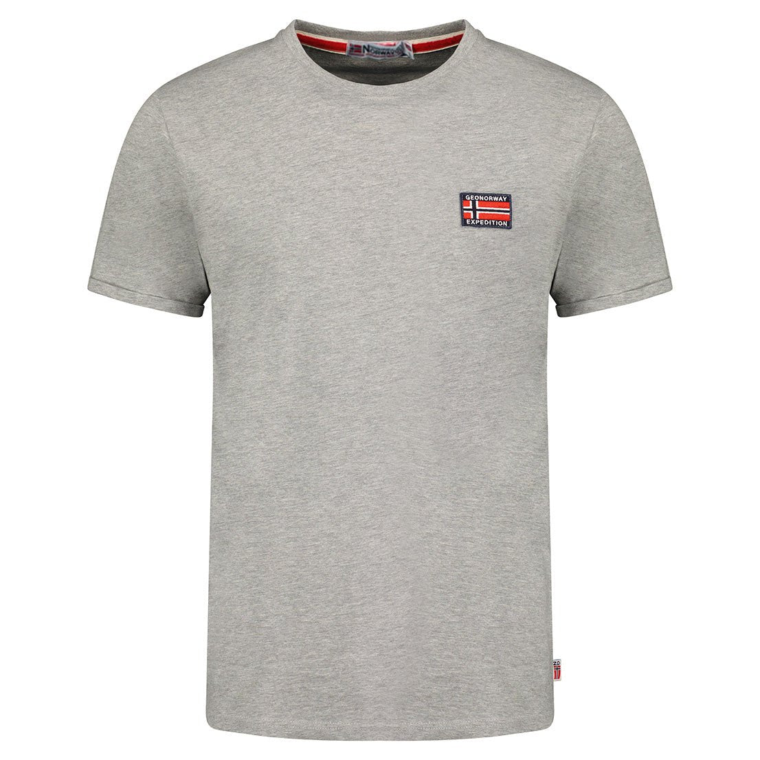 Geographical Norway Jaltimore - Herren T-Shirt Kurzarm mit Flagge - Geographical Norway JALTIMORE_MEN_BLANC_S_SDB-JALTIMORE_MEN_JAUNE_S_SDB-JALTIMORE_MEN_BLEU_S_S_DB-.JALTIMORE_MEN_BLANC_M_SDB-JALTIMORE_MEN_JAUNE_M_SDB-JALTIMORE_MEN_BLEU_M_SDB-JALTIMORE_MEN_BLANC_L_SDB-JALTIMORE_MEN_JAUNE_L_SDB-JALTIMORE_MEN_BLEU_L_SDB-JALTIMORE_MEN_BLANC_XL_SDB