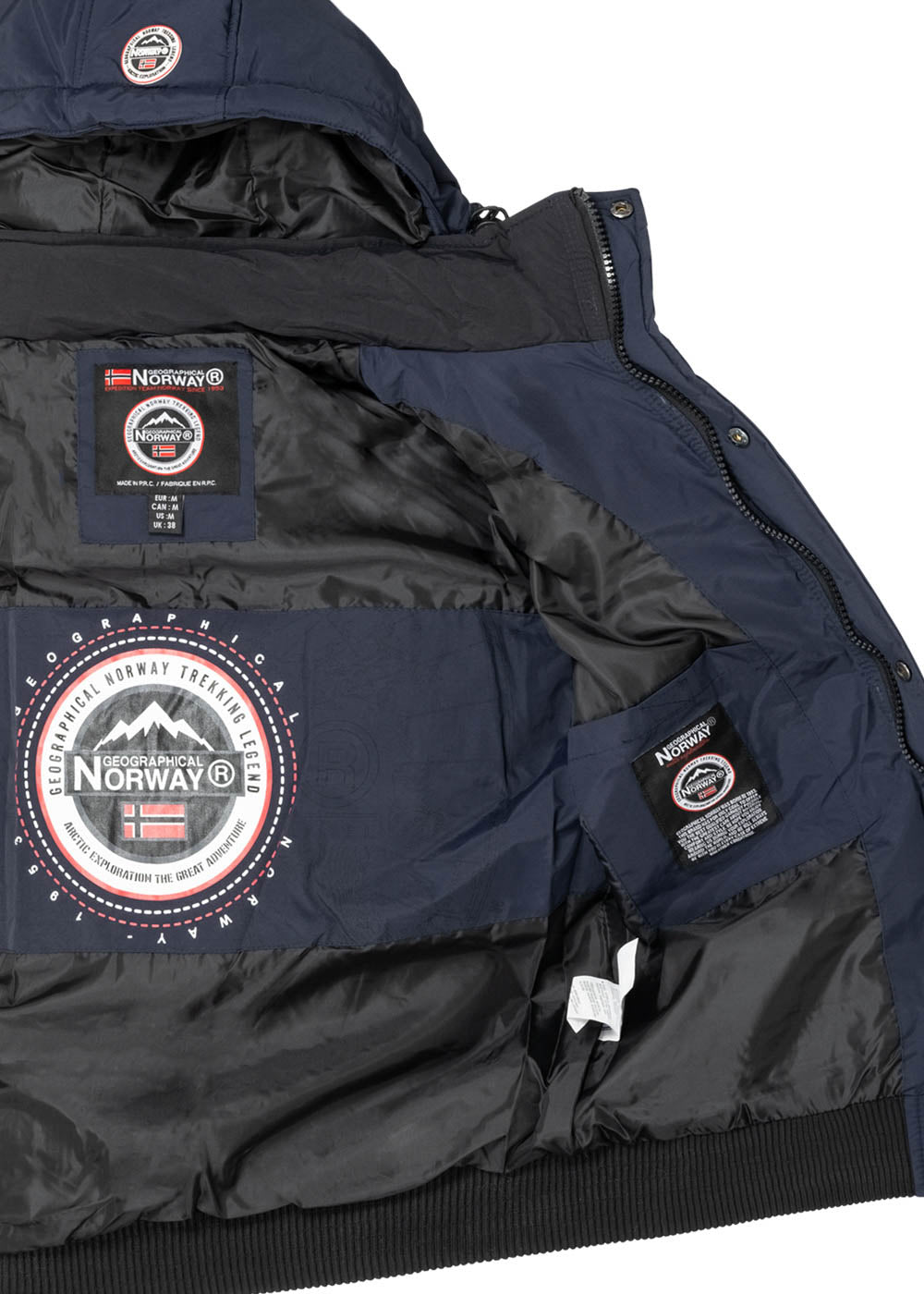 Geographical Norway Volva Homme - Gesteppter Parka - Geographical Norway VOLVA_MEN_GRIS_FONCE_S_SDB-VOLVA_MEN_MARINE_S_SDB-VOLVA_MEN_GRIS_FONCE_M_SDB-VOLVA_MEN_MARINE_M_SDB-.VOLVA_MEN_GRAU_FONCE_L_SDB-VOLVA_MEN_MARINE_L_SDB-VOLVA_MEN_MARINE_XL_SDB-VOLVA_MEN_GRAU_FONCE_XL_SDB-VOLVA_MEN_GRAU_FONCE_XXL_SDB-VOLVA_MEN_MARINE_XXL_SDB