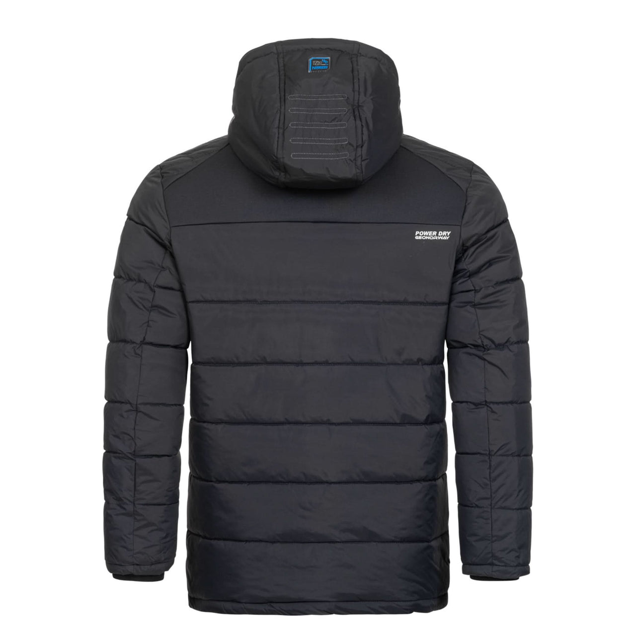 Geographical Norway Beachwood Homme - Steppjacke mit kontrastfarbigem, gestepptem Obermaterial Dunkelgrau Blau - Geographical Norway - S Dunkelgrau Blau