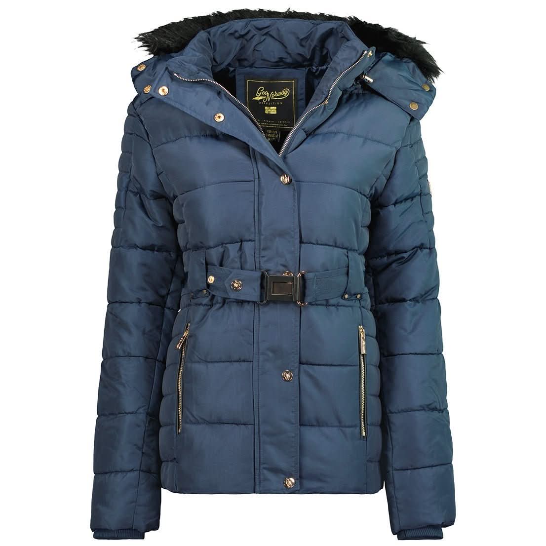 Geographical Norway Blood Femme Parka mit abnehmbarer Kapuze