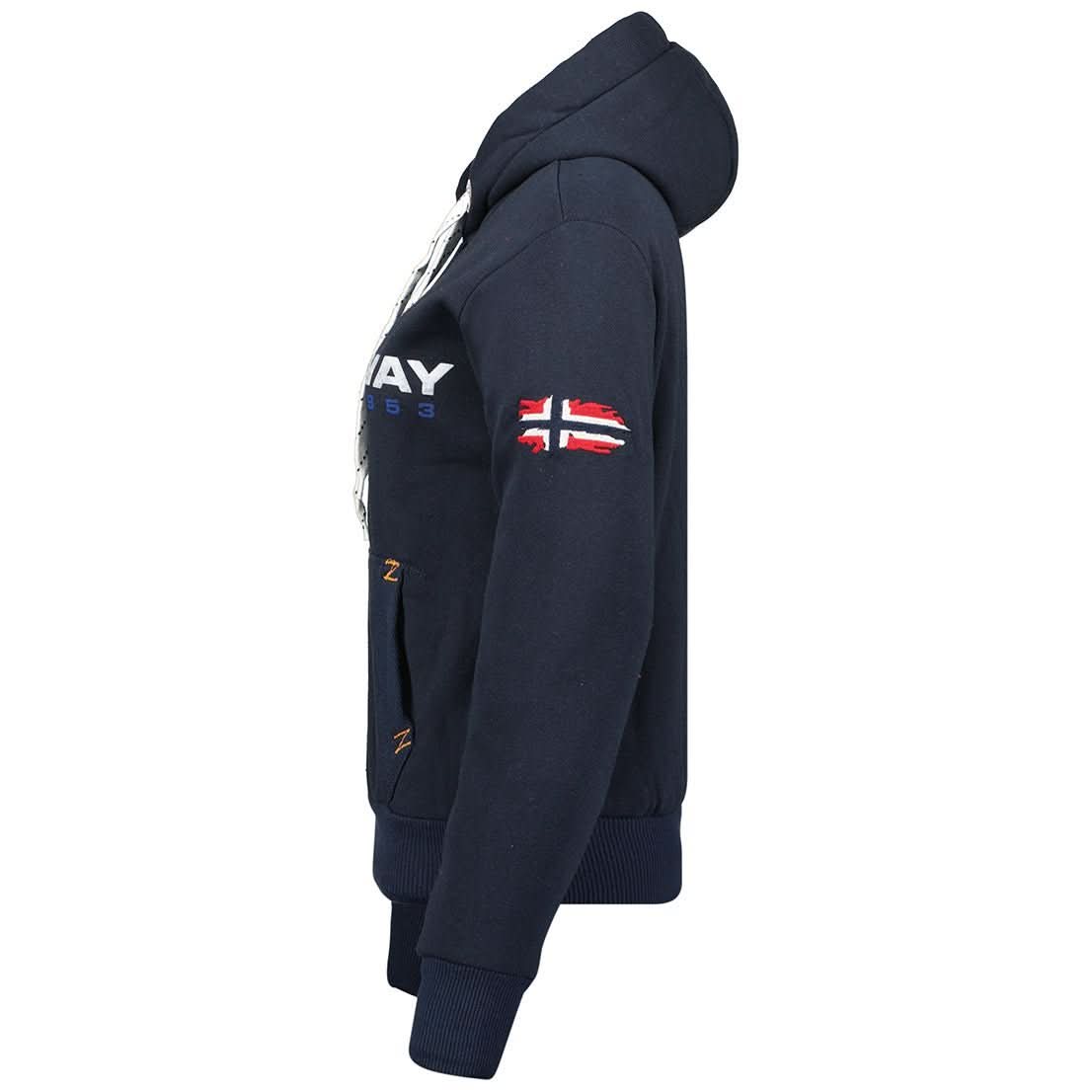 Geographical Norway Goliver Damen - Kopfbedeckendes Sweatshirt - Geographical Norway GOLIVER_LADY_ROSE_FLASH_S_SDB-GOLIVER_LADY_ROSE_FLASH_M_SDB-GOLIVER_LADY_ROSE_FLASH_L_SDB-.GOLIVER_LADY_ROSE_FLASH_XL_SDB-GOLIVER_LADY_ROSE_FLASH_XXL_SDB-GOLIVER_LADY_ROUGE_S_SDB-GOLIVER_LADY_ROUGE_M_SDB-GOLIVER_LADY_ROUGE_L_SDB-GOLIVER_LADY_ROUGE_XL_SDB-GOLIVER_LADY_ROUGE_XXL_SDB