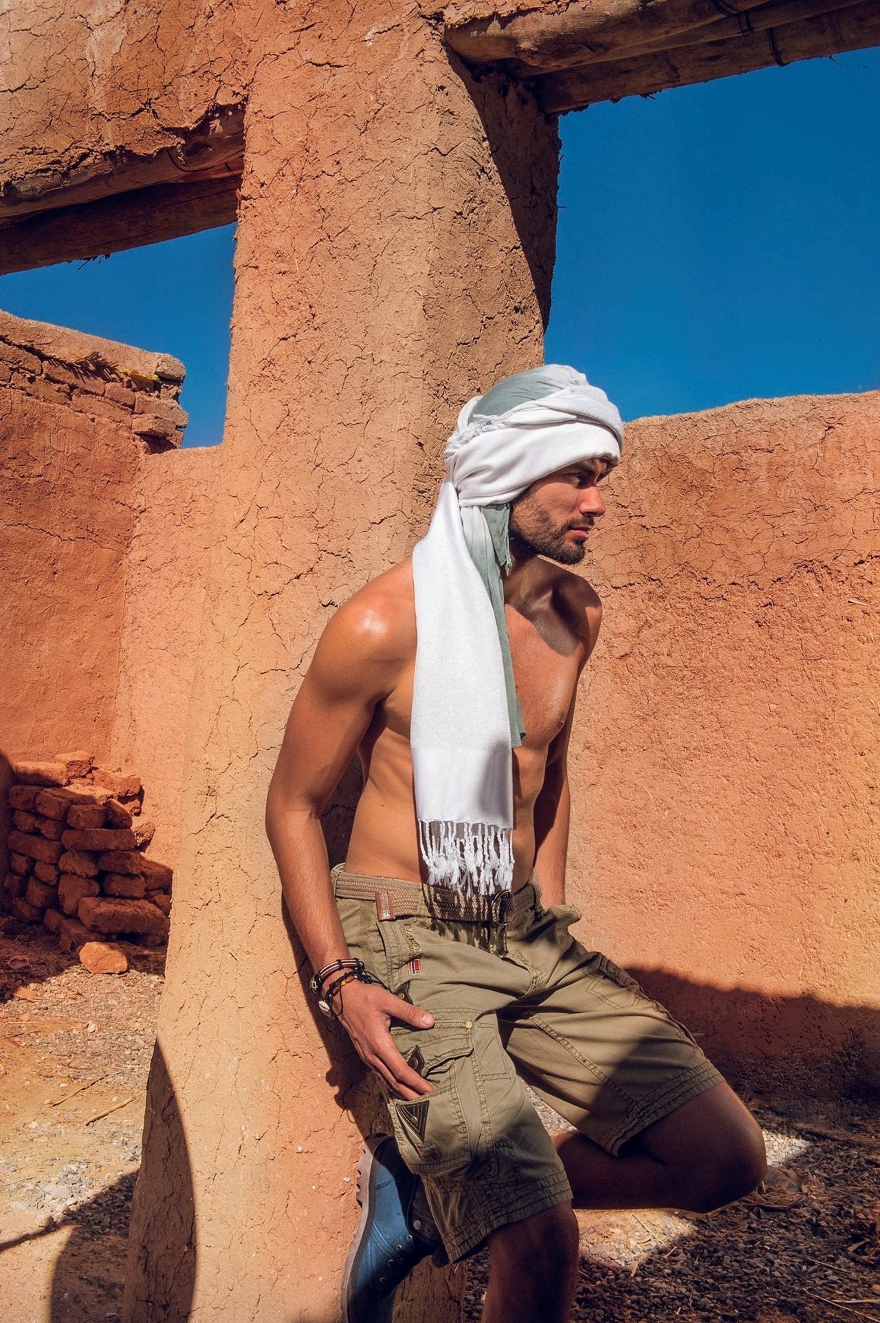 Geographical Norway Peanut Homme - Bermuda-Shorts - Geographical Norway - S Blau