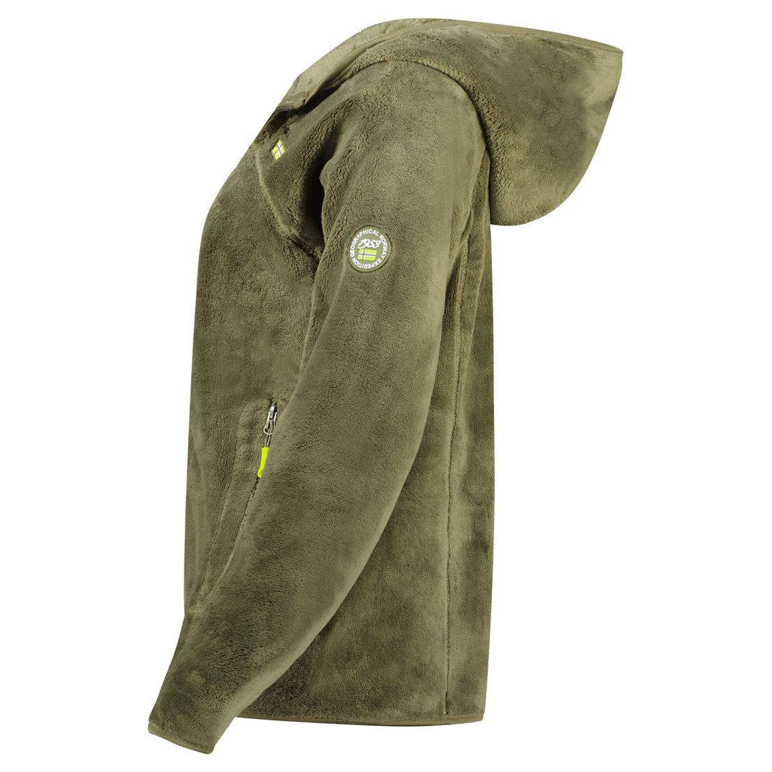 Geographical Norway Upalood Damen - Fleece mit Reißverschluss - Geographical Norway - S Olive