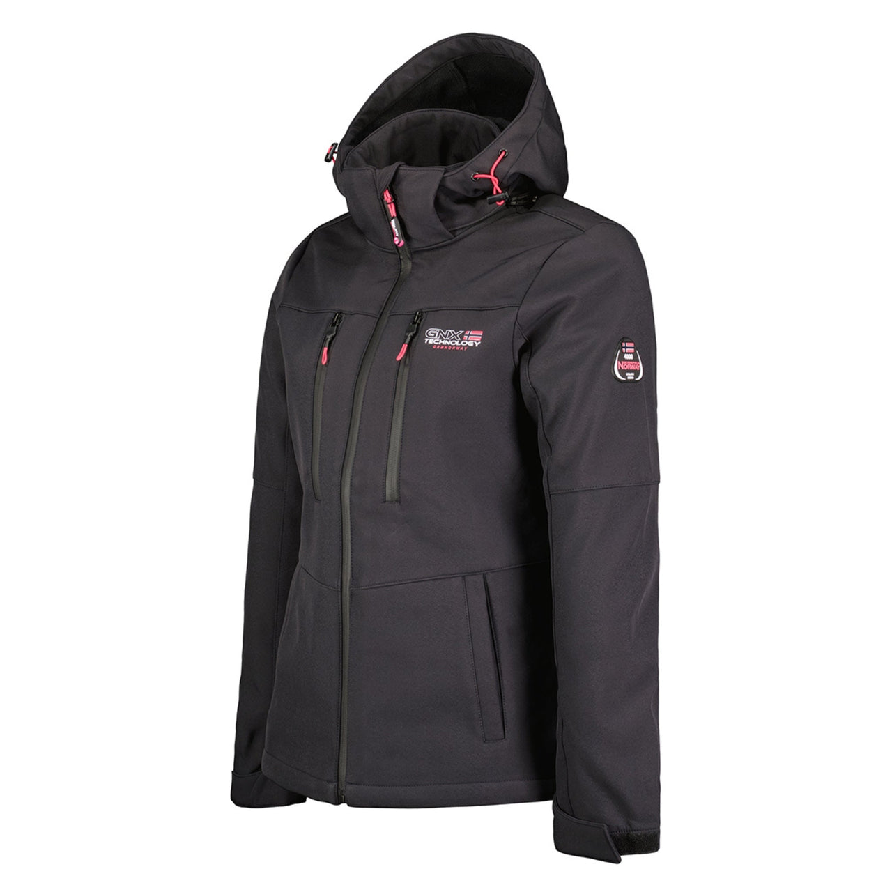 Geographical Norway Timmex Women - Softshell with hood - Geographical Norway TIMMEX_LADY_GRIS_FONCE_NOIR_S_SDB-TIMMEX_LADY_GRIS_FONCE_NOIR_M_SDB-TIMMEX_LADY_GRIS_FONCE_NOIR_L_SDB-TIMMEX_LADY_GRIS_FONCE_NOIR_XL_SDB-TIMMEX_LADY_GRIS_FONCE_NOIR_XXL_SDB-TIMMEX_LADY_MARINE_NOIR_S_SDB-TIMMEX_LADY_MARINE_NOIR_M_SDB-TIMMEX_LADY_MARINE_NOIR_L_SDB-TIMMEX_LADY_MARINE_NOIR_XL_SDB-TIMMEX_LADY_MARINE_NOIR_XXL_SDB