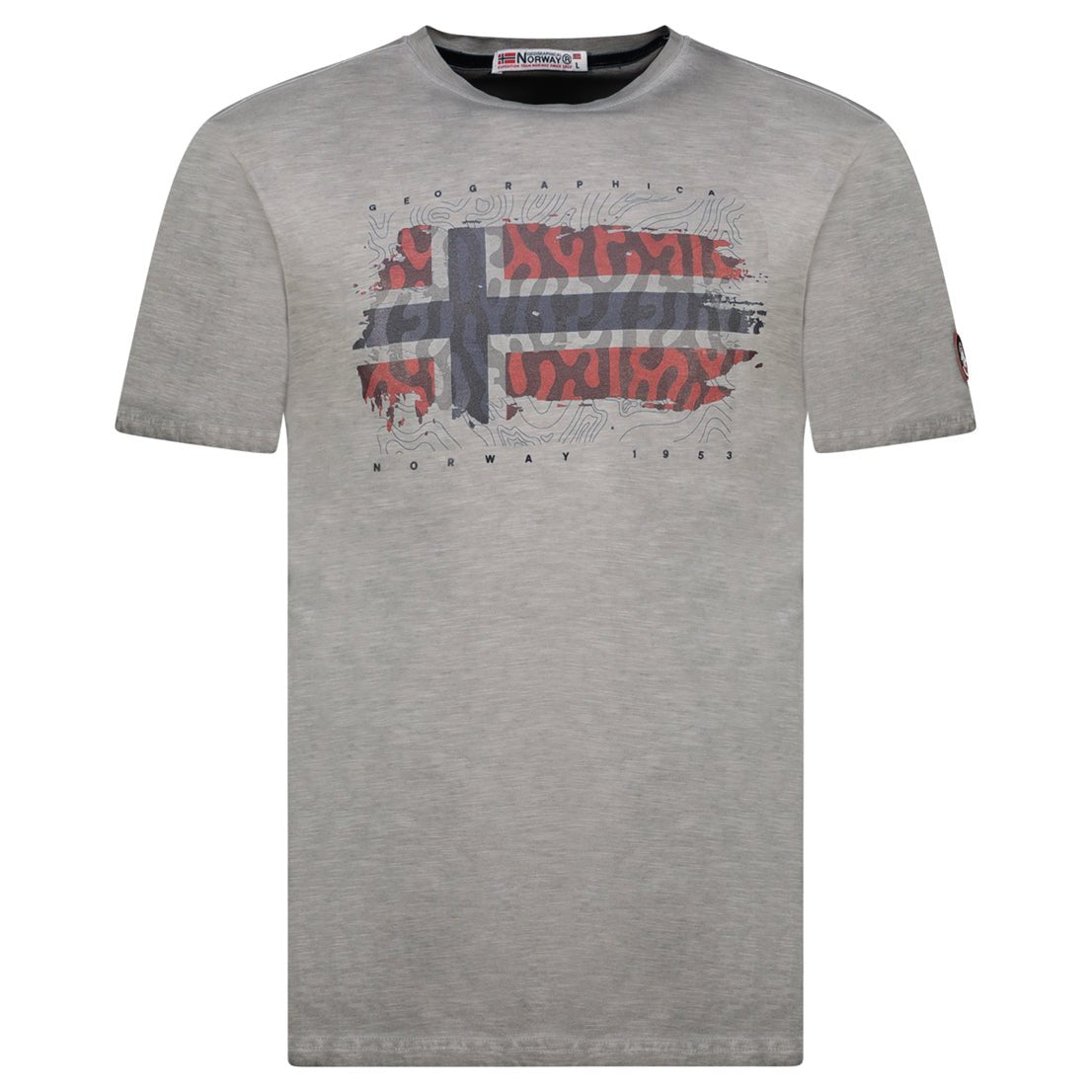 Geographical Norway JOPOGRAPHE - T-Shirt Man Manches Courtes avec Drapeau - Geographical Norway JOPOGRAPH_MEN_CORAIL_SDB-JOPOGRAPH_MEN_BLANC_SDB-JOPOGRAPH_MEN_CORAIL_M_SDB-JOPOGRAPH_MEN_BLANC_M_SDB-JOPOGRAPH_MEN_CORAIL_L_SDB-JOPOGRAPH_MEN_BLANC_L_SDB-JOPOGRAPH_MEN_CORAIL_XL_SDB-JOPOGRAPH_MEN_BLANC_XL_SDB-JOPOGRAPH_MEN_CORAIL_XXL_SDB-JOPOGRAPH_MEN_BLANC_XXL_SDB