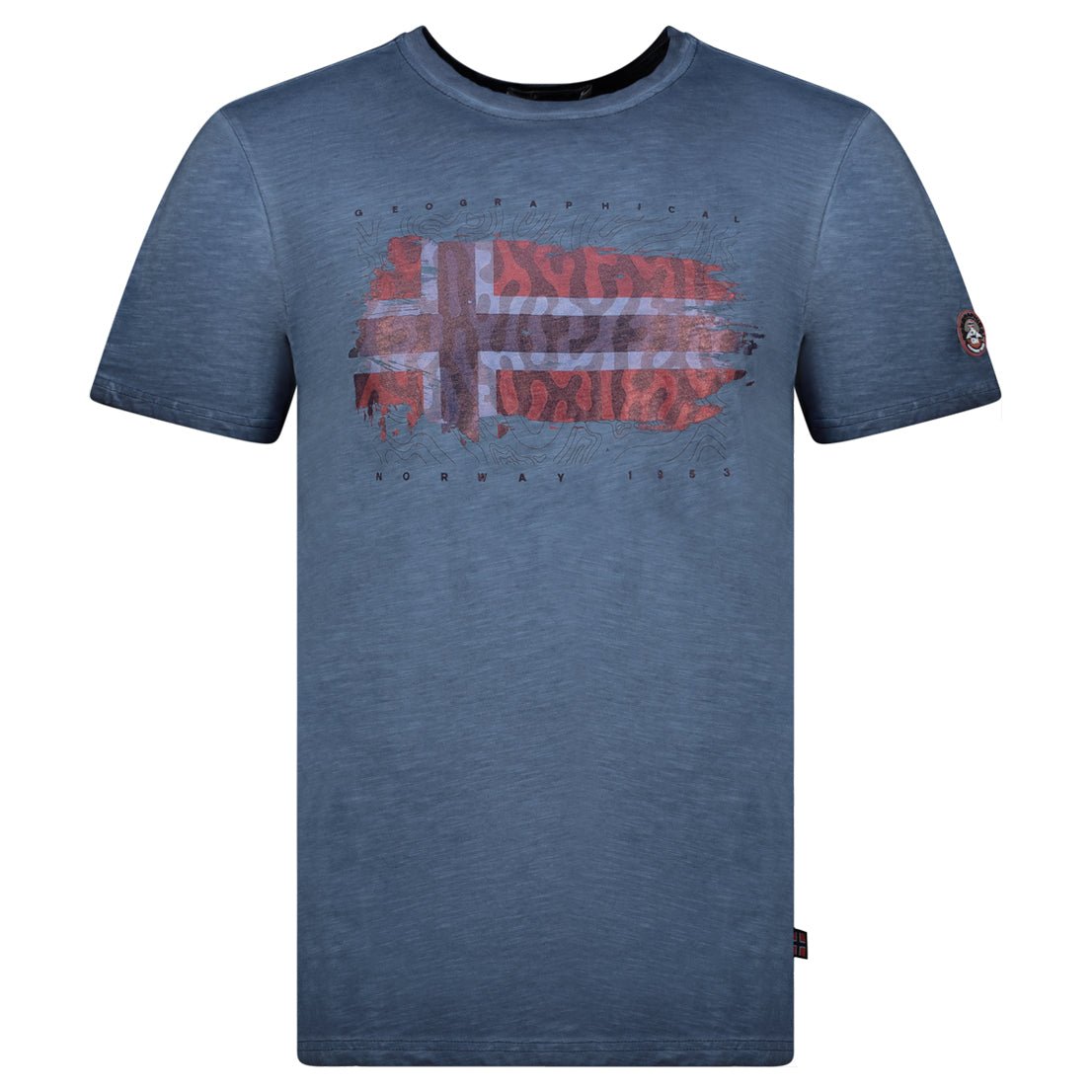 Geographical Norway JOPOGRAPHE - T-Shirt Man Manches Courtes avec Drapeau - Geographical Norway JOPOGRAPH_MEN_CORAIL_SDB-JOPOGRAPH_MEN_BLANC_SDB-JOPOGRAPH_MEN_CORAIL_M_SDB-JOPOGRAPH_MEN_BLANC_M_SDB-JOPOGRAPH_MEN_CORAIL_L_SDB-JOPOGRAPH_MEN_BLANC_L_SDB-JOPOGRAPH_MEN_CORAIL_XL_SDB-JOPOGRAPH_MEN_BLANC_XL_SDB-JOPOGRAPH_MEN_CORAIL_XXL_SDB-JOPOGRAPH_MEN_BLANC_XXL_SDB