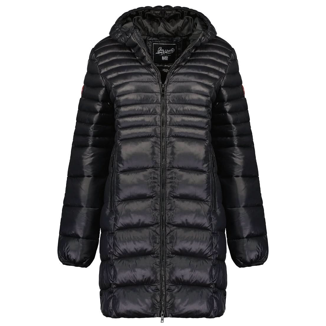 Geographical Norway Bodet Woman - Long Quilted Hooded Parka - Geographical Norway BODET_LADY_MARINE_S_SDB-BODET_LADY_NOIR_S_SDB-BODET_LADY_GRIS_FONCE_S_SDB-BODET_LADY_MARINE_M_SDB-BODET_LADY_NOIR_M_SDB-BODET_LADY_GRIS_FONCE_M_SDB-BODET_LADY_MARINE_L_SDB-BODET_LADY_NOIR_L_SDB-BODET_LADY_GRIS_FONCE_L_SDB-BODET_LADY_MARINE_XL_SDB