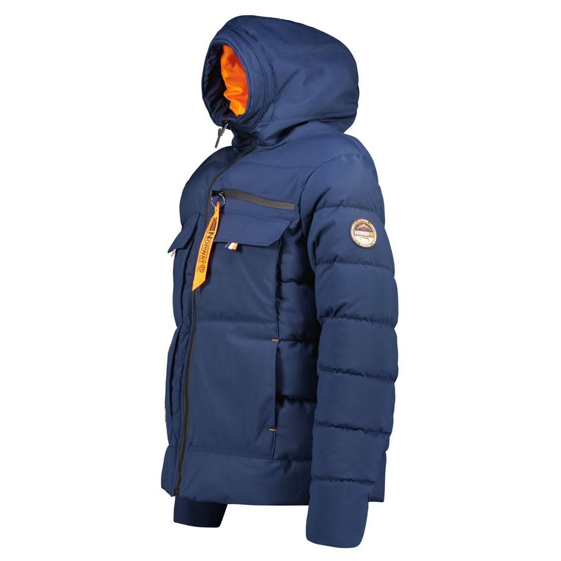 Geographical Norway Dosiba Homme - Parka Hooded Pockets Badge Zip Sleeve - Geographical Norway DOSIBA_MEN_KAKI_SDB-DOSIBA_MEN_KAKI_M_SDB-DOSIBA_MEN_KAKI_L_SDB-DOSIBA_MEN_KAKI_XL_SDB-DOSIBA_MEN_KAKI_XXL_SDB-DOSIBA_MEN_KAKI_3XL_SDB-DOSIBA_MEN_NOIR_S_SDB-DOSIBA_MEN_NOIR_M_SDB-DOSIBA_MEN_NOIR_L_SDB-DOSIBA_MEN_NOIR_XL_SDB