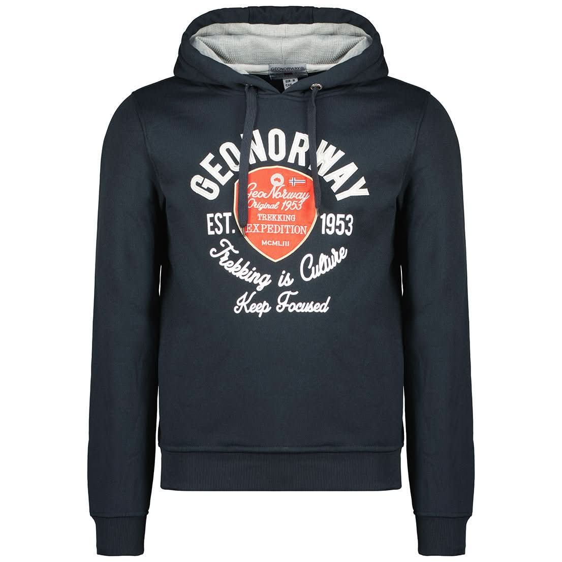 Geographical Norway Garlon Homme - Sweatshirt - Geographical Norway GARLON_MEN_KAKI_M_SDB-GARLON_MEN_MARINE_SDB-GARLON_MEN_GRIS_FONCE_M_SDB-GARLON_MEN_GRIS_CLAIR_SDB-GARLON_MEN_NOIR_S_SDB-GARLON_MEN_KAKI_L_SDB-GARLON_MEN_MARINE_M_SDB-GARLON_MEN_GRIS_FONCE_L_SDB-GARLON_MEN_GRIS_CLAIR_M_SDB-GARLON_MEN_NOIR_M_SDB