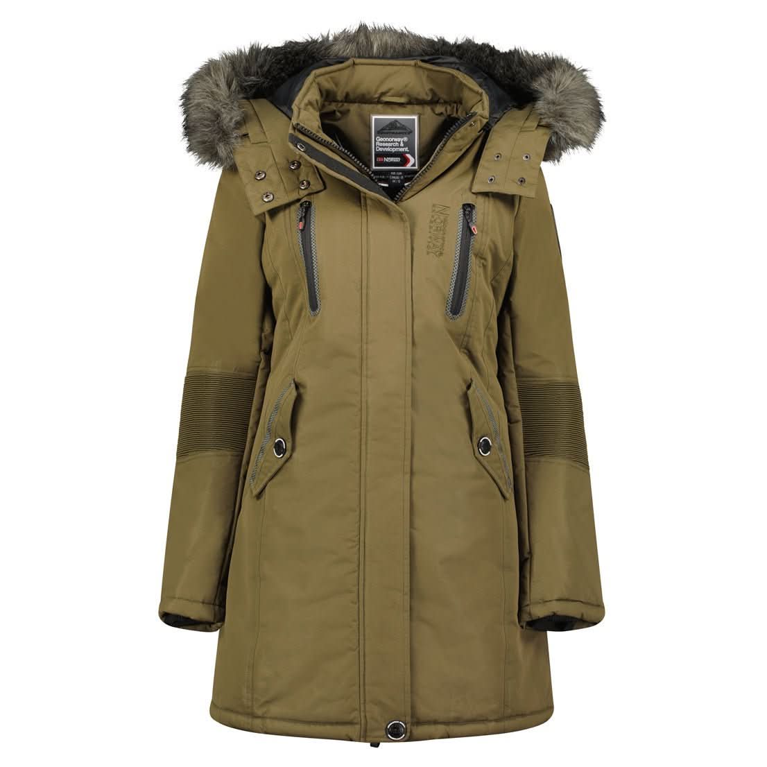Geographical Norway Coraly Woman - Parka - Geographical Norway CORALY_LADY_BEIGE_SDB-CORALY_LADY_BEIGE_M_SDB-CORALY_LADY_BEIGE_L_SDB-CORALY_LADY_BEIGE_XL_SDB-CORALY_LADY_BEIGE_XXL_SDB-CORALY_LADY_KAKI_S_SDB-CORALY_LADY_KAKI_M_SDB-CORALY_LADY_KAKI_L_SDB-CORALY_LADY_KAKI_XL_SDB-CORALY_LADY_KAKI_XXL_SDB