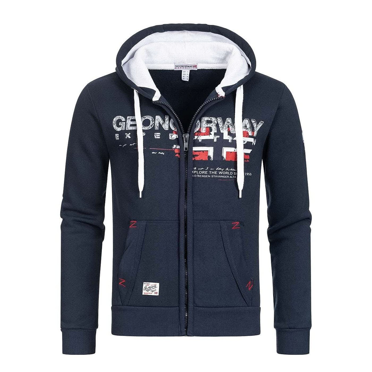 Geographical Norway Gisland Homme - Hooded sweatshirt - Geographical Norway GISLAND_MEN_GRIS_CLAIR_S_SDB-GISLAND_MEN_GRIS_CLAIR_M_SDB-GISLAND_MEN_GRIS_CLAIR_L_SDB-GISLAND_MEN_GRIS_CLAIR_XL_SDB-GISLAND_MEN_GRIS_CLAIR_XXL_SDB-GISLAND_MEN_GRIS_FONCE_S_SDB-GISLAND_MEN_GRIS_FONCE_M_SDB-GISLAND_MEN_GRIS_FONCE_L_SDB-GISLAND_MEN_GRIS_FONCE_XL_SDB-GISLAND_MEN_GRIS_FONCE_XXL_SDB