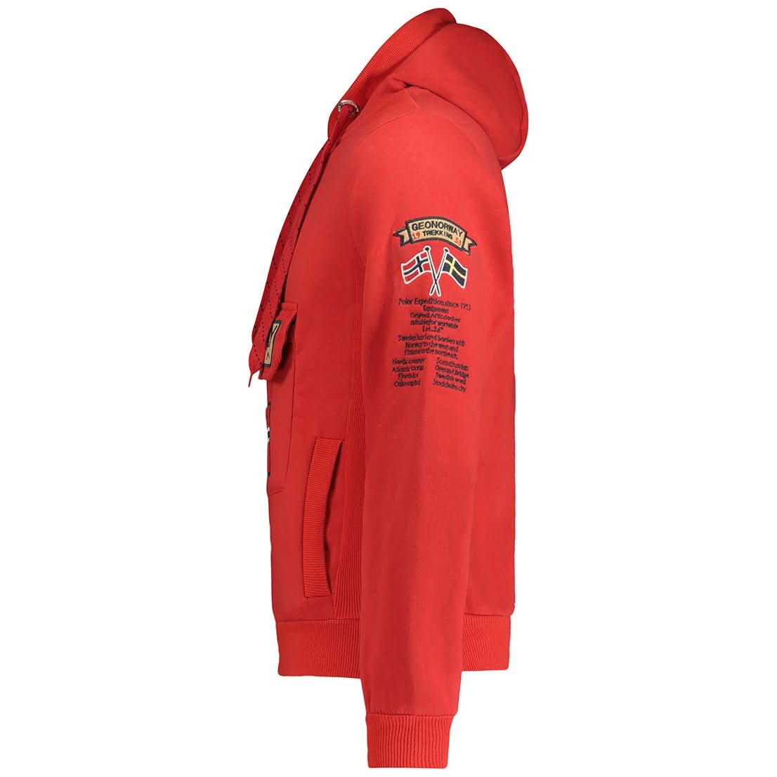 Gymclass Geo Norway Homme - Hooded sweatshirt - Geographical Norway GYMCLASS_MEN_ROUGE_S_EO_SDB-GYMCLASS_MEN_NOIR_S_EO_SDB-GYMCLASS_MEN_MARINE_S_EO_SDB-GYMCLASS_MEN_GRIS_FONCE_M_EO_SDB-GYMCLASS_MEN_KAKI_L_EO_SDB