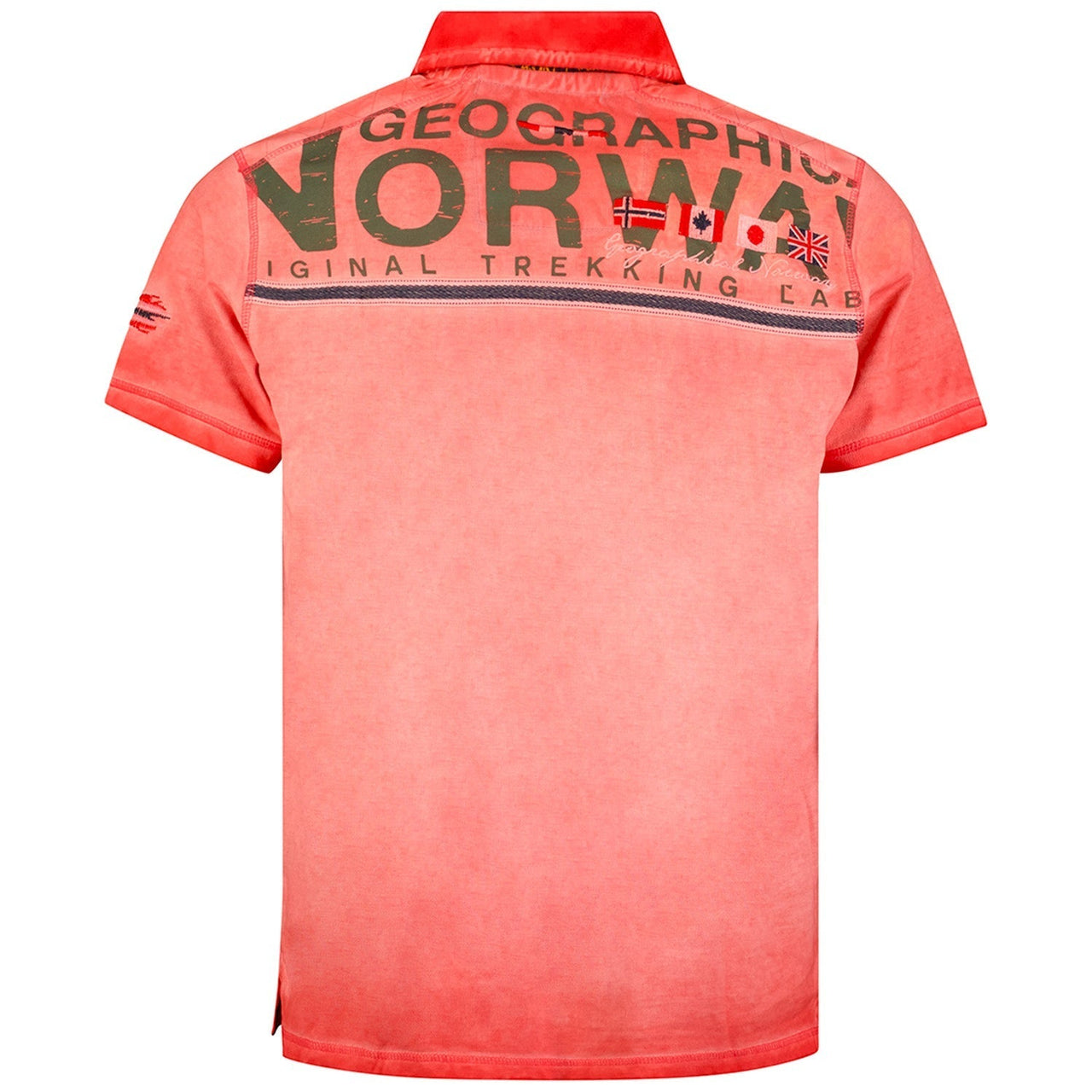 Geographical Norway Kamo Homme - Faded effect short sleeve polo shirt - Geographical Norway KAMO_MEN_CORAIL_M_SDB-KAMO_MEN_CORAIL_L_SDB-KAMO_MEN_CORAIL_XL_SDB-KAMO_MEN_BLEU_M_SDB-KAMO_MEN_BLEU_L_SDB-KAMO_MEN_BLEU_XL_SDB-KAMO_MEN_BLEU_XXL_SDB-KAMO_MEN_GRIS_CLAIR_S_SDB-KAMO_MEN_GRIS_CLAIR_M_SDB-KAMO_MEN_GRIS_CLAIR_L_SDB