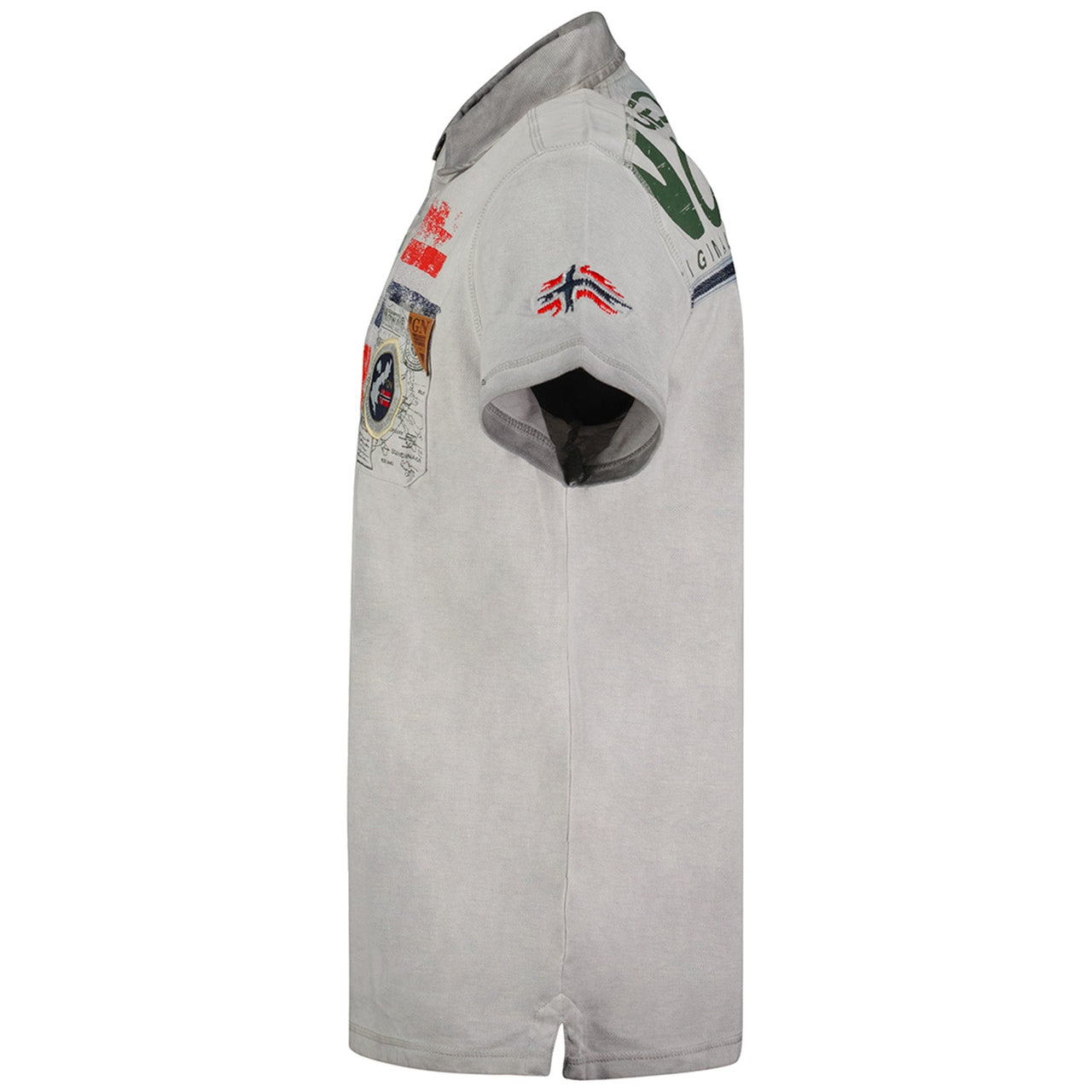 Geographical Norway Kamo Homme - Faded effect short sleeve polo shirt - Geographical Norway KAMO_MEN_CORAIL_M_SDB-KAMO_MEN_CORAIL_L_SDB-KAMO_MEN_CORAIL_XL_SDB-KAMO_MEN_BLEU_M_SDB-KAMO_MEN_BLEU_L_SDB-KAMO_MEN_BLEU_XL_SDB-KAMO_MEN_BLEU_XXL_SDB-KAMO_MEN_GRIS_CLAIR_S_SDB-KAMO_MEN_GRIS_CLAIR_M_SDB-KAMO_MEN_GRIS_CLAIR_L_SDB