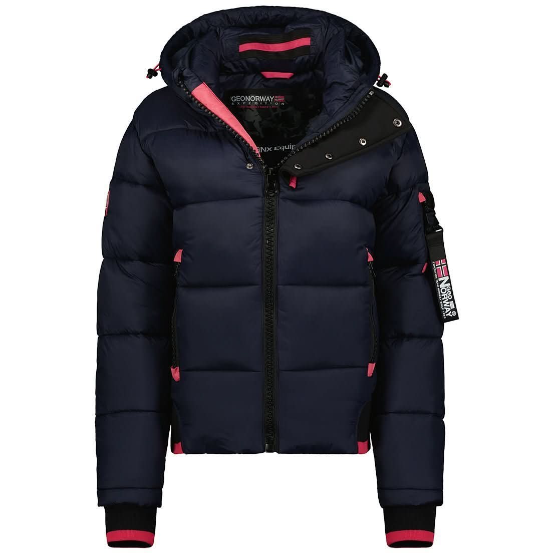 Geographical Norway Calix Woman - Quilted jacket - Geographical Norway CALIX_LADY_MARINE_ROSE FLASH_S_SDB-CALIX_LADY_MARINE_ROSE FLASH_M_SDB-CALIX_LADY_MARINE_ROSE FLASH_L_SDB-CALIX_LADY_MARINE_ROSE FLASH_XL_SDB-CALIX_LADY_MARINE_ROSE FLASH_XXL_SDB-CALIX_LADY_NOIR_ROSE_FLASH_S_SDB-CALIX_LADY_NOIR_ROSE_FLASH_M_SDB-CALIX_LADY_NOIR_ROSE_FLASH_L_SDB-CALIX_LADY_NOIR_ROSE_FLASH_XL_SDB-CALIX_LADY_NOIR_ROSE_FLASH_XXL_SDB