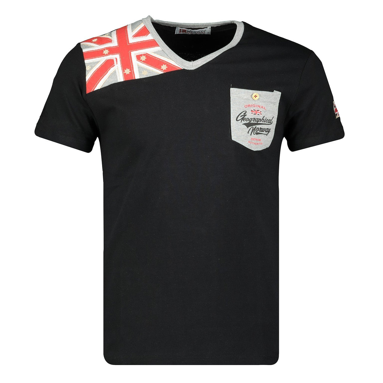 Geographical Norway Jengland Homme - V-neck T-shirt - Geographical Norway JENGLAND_MEN_NOIR_MDB-JENGLAND_MEN_BLANC_M_SDB-JENGLAND_MEN_MARINE_M_SDB-JENGLAND_MEN_ROUGE_M_SDB-JENGLAND_MEN_NOIR_L_SDB-JENGLAND_MEN_BLANC_L_SDB-JENGLAND_MEN_MARINE_L_SDB-JENGLAND_MEN_ROUGE_L_SDB-JENGLAND_MEN_BLANC_XL_SDB-JENGLAND_MEN_ROUGE_XL_SDB