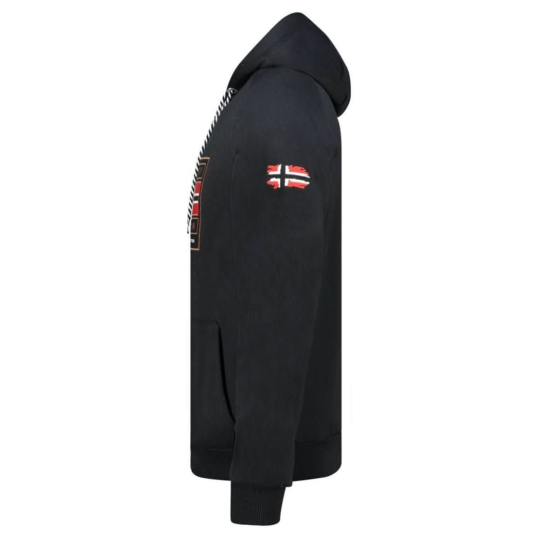 Geographical Norway Gofoten - Men's hooded sweatshirt with flag and pouch - Geographical Norway GOFOTEN_MEN_GRIS_CLAIR_SDB-GOFOTEN_MEN_GRIS_CLAIR_M_SDB-GOFOTEN_MEN_GRIS_CLAIR_L_SDB-GOFOTEN_MEN_GRIS_CLAIR_XL_SDB-GOFOTEN_MEN_GRIS_CLAIR_XXL_SDB-GOFOTEN_MEN_GRIS_CLAIR_3XL_SDB-GOFOTEN_MEN_MARINE_S_SDB-GOFOTEN_MEN_MARINE_M_SDB-GOFOTEN_MEN_MARINE_L_SDB-GOFOTEN_MEN_MARINE_XL_SDB