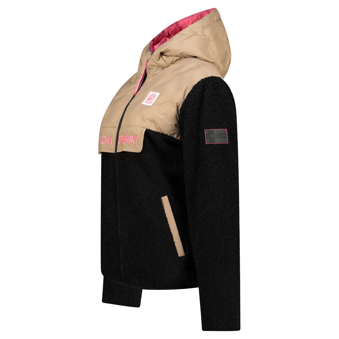  Geographical Norway TECHIC FZ Women - Polar Fleece Black