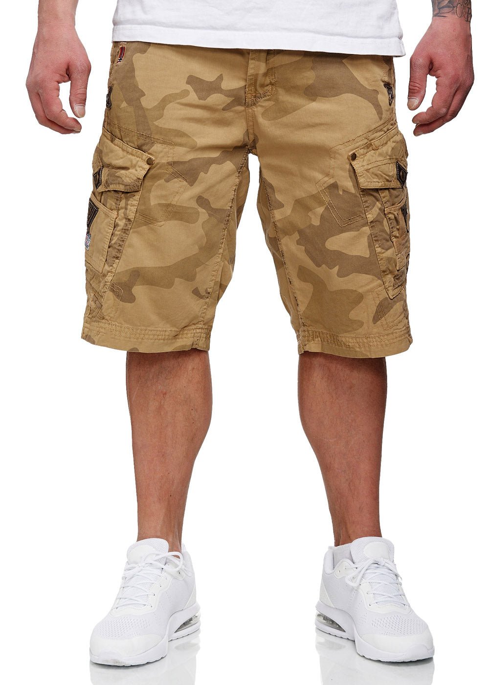 Geographical Norway Peanut Homme - Bermuda shorts - Geographical Norway PEANUT_MEN_CAMO_MARINE_SDB-PEANUT_MEN_CAMO_KAKI_S_SDB-PEANUT_MEN_CAMO_MASTIC_SDB-PEANUT_MEN_CAMO_BEIGE_M_SDB-PEANUT_MEN_CAMO_NOIR_S_SDB-PEANUT_MEN_ORANGE_M_SDB-PEANUT_MEN_YELLOW_M_SDB-PEANUT_MEN_BLUE_CIEL_M_SDB-PEANUT_MEN_BLEU_S_SDB-PEANUT_MEN_MARINE_S_SDB
