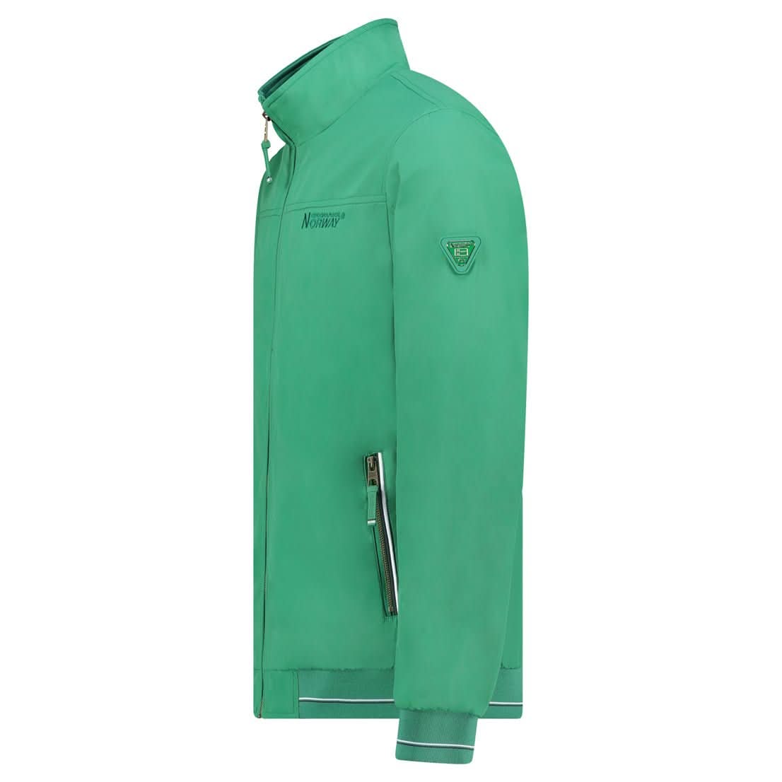 Geographical Norway DALEX Homme - Spring Jacket Zip with Pockets and Badge Sleeve - Geographical Norway DALEX_MEN_BEIGE_S_SDB-DALEX_MEN_BEIGE_M_SDB-DALEX_MEN_BEIGE_L_SDB-DALEX_MEN_BEIGE_XL_SDB-DALEX_MEN_BEIGE_XXL_SDB-DALEX_MEN_BEIGE_3XL_SDB-DALEX_MEN_MARINE_S_SDB-DALEX_MEN_MARINE_M_SDB-DALEX_MEN_MARINE_L_SDB-DALEX_MEN_MARINE_XL_SDB