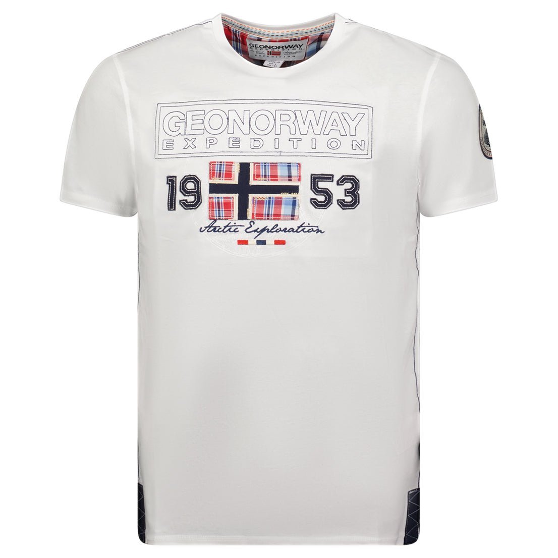 Geographical Norway Jolympia Homme - Short-sleeved t-shirt - Geographical Norway JOLYMPIA_MEN_GRIS_FONCE_M_SDB-JOLYMPIA_MEN_BLANC_M_SDB-JOLYMPIA_MEN_GRIS_FONCE_L_SDB-JOLYMPIA_MEN_BLANC_L_SDB-JOLYMPIA_MEN_GRIS_FONCE_XL_SDB-JOLYMPIA_MEN_BLANC_XL_SDB-JOLYMPIA_MEN_BLANC_XXL_SDB-JOLYMPIA_MEN_GRIS_FONCE_XXL_SDB-JOLYMPIA_MEN_GRIS_FONCE_3XL_SDB-JOLYMPIA_MEN_MARINE_M_SDB
