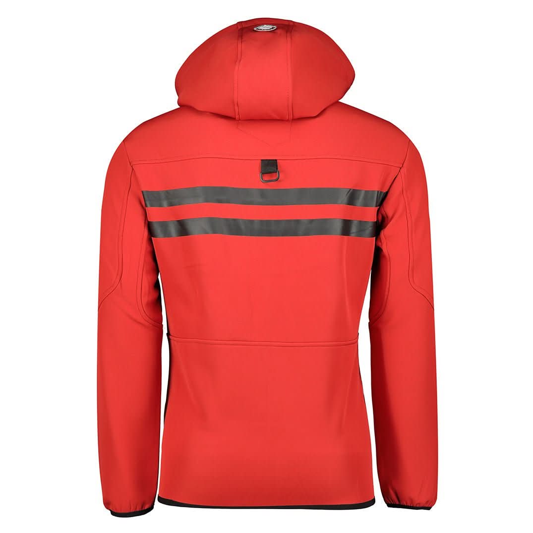 Geo Norway Royaute Homme - Softshell Red Black - Geographical Norway - L Red Black