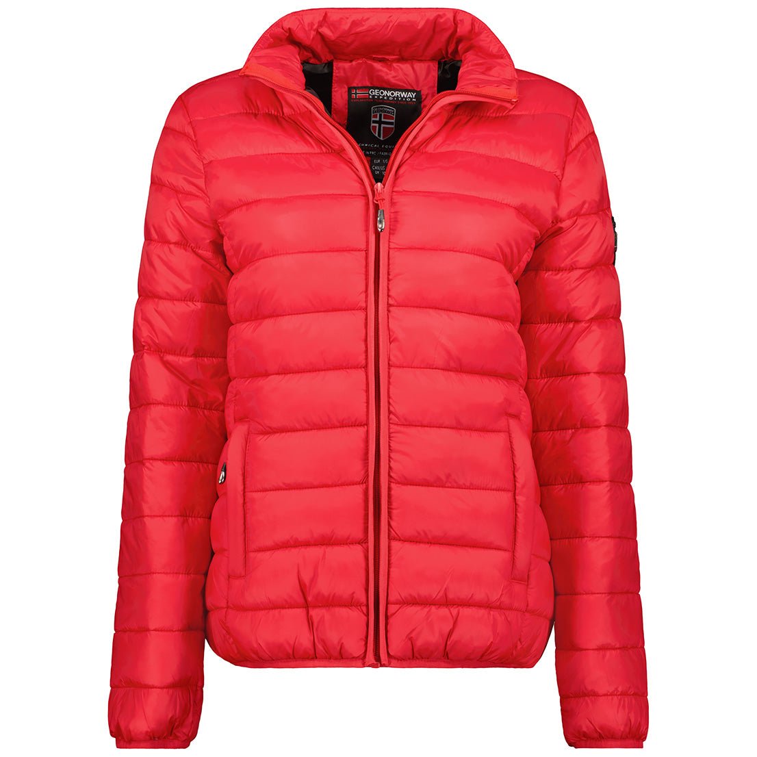 Geographical Norway Areca Women - Lightweight quilted down jacket Red Red - Geographical Norway - S Red