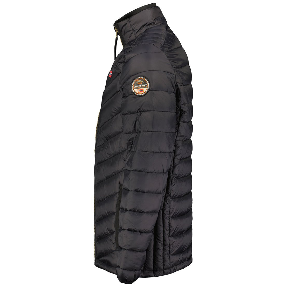 Geographical Norway Carliti Basic Homme - Quilted Parka Black - Geographical Norway - S Black