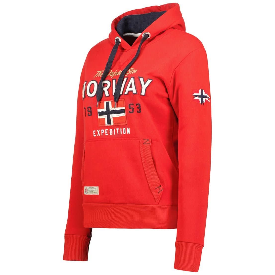 Geographical Norway Guitre Women - Sweatshirt with headband - Geographical Norway GUITRE_LADY_NOIR_S_SDB-GUITRE_LADY_ROUGE_S_SDB-GUITRE_LADY_GRIS_CLAIR_S_SDB-GUITRE_LADY_ROSE_FLASH_S_SDB-GUITRE_LADY_MARINE_S_SDB-GUITRE_LADY_NOIR_M_SDB-GUITRE_LADY_ROUGE_M_SDB-GUITRE_LADY_GRIS_CLAIR_M_SDB-GUITRE_LADY_ROSE_FLASH_M_SDB-GUITRE_LADY_MARINE_M_SDB