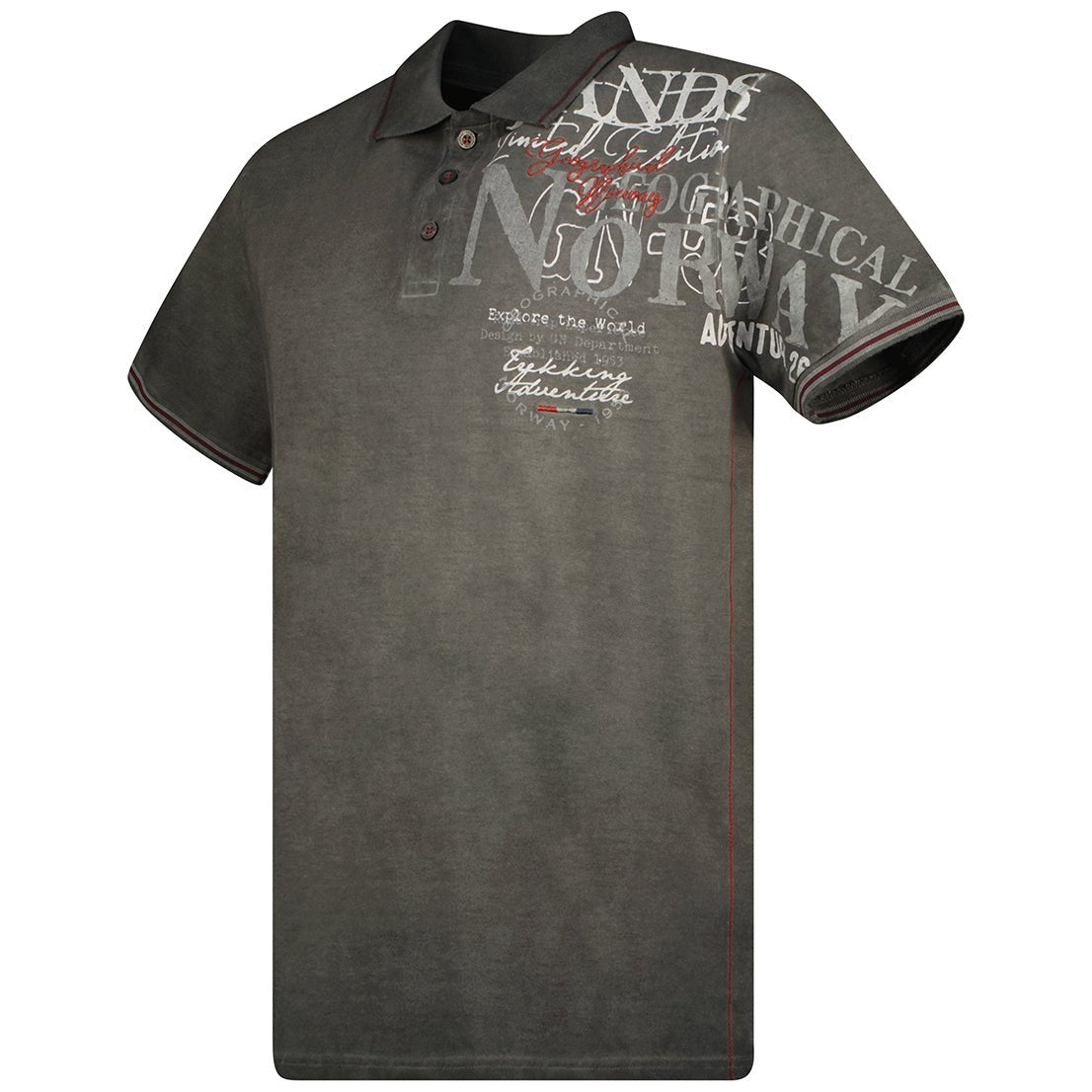 Geographical Norway Kadventure Homme - Short-sleeved polo shirt - Geographical Norway KADVENTURE_MEN_BLEU_M_SDB-KADVENTURE_MEN_BLANC_M_SDB-KADVENTURE_MEN_BLEU_L_SDB-KADVENTURE_MEN_BLANC_L_SDB-KADVENTURE_MEN_BLEU_XL_SDB-KADVENTURE_MEN_BLANC_XL_SDB-KADVENTURE_MEN_BLANC_XXL_SDB-KADVENTURE_MEN_BLEU_XXL_SDB-KADVENTURE_MEN_BLEU_3XL_SDB-KADVENTURE_MEN_MARINE_M_SDB