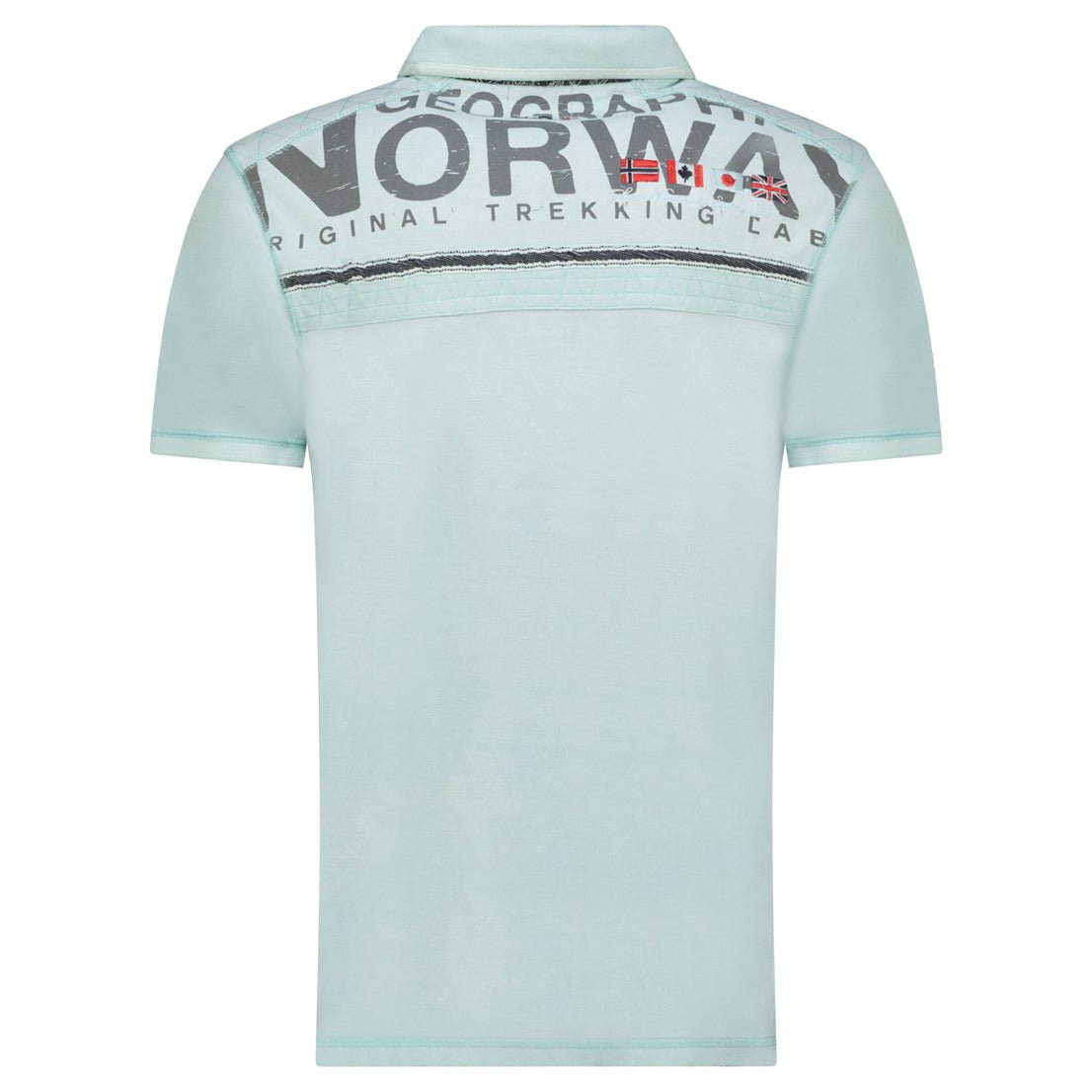Geographical Norway KIMAC Man - Polo Short Sleeve 100% Cotton - Geographical Norway - S Mint