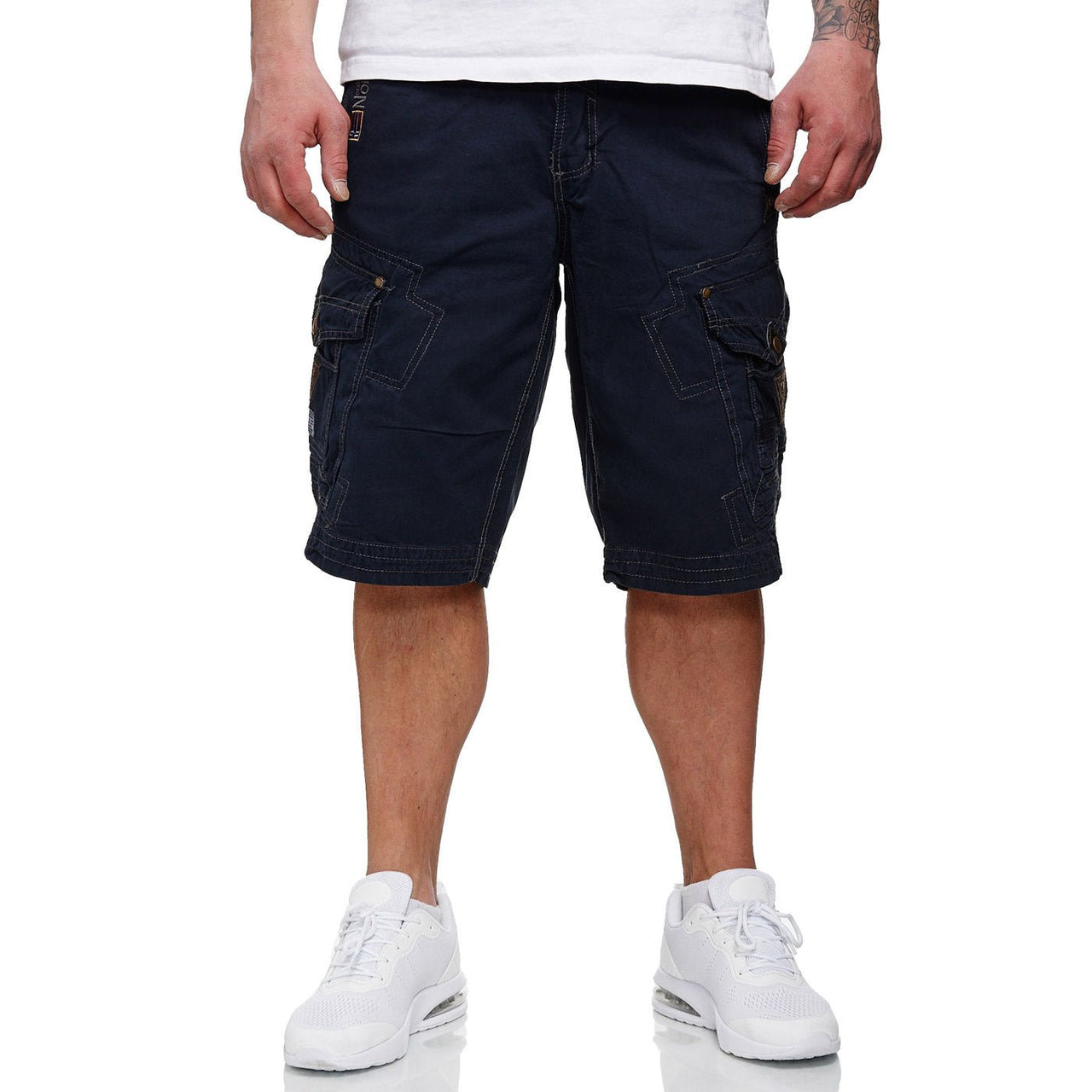 Geographical Norway Peanut Homme - Bermuda shorts - Geographical Norway - S Navy