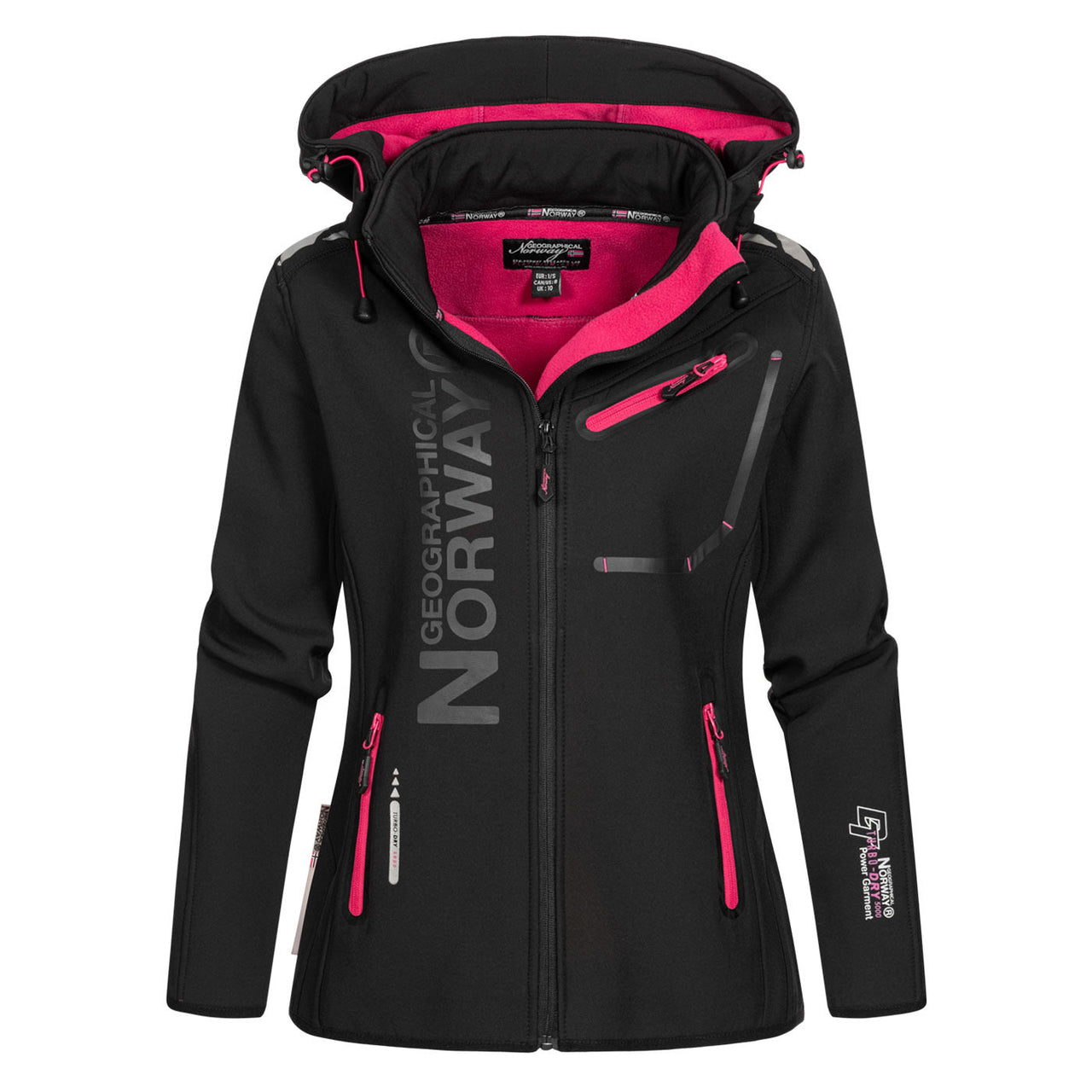 Geographical Norway Reine Femme - Softshell - Geographical Norway - S Black Pink