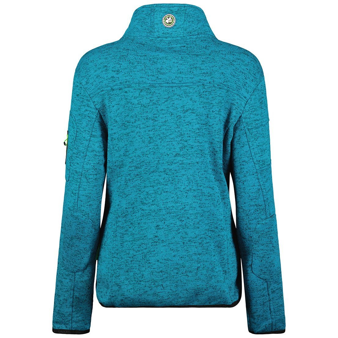 Geographical Norway Trincesse Women - Fleece with chimney collar - Geographical Norway - L Turquoise