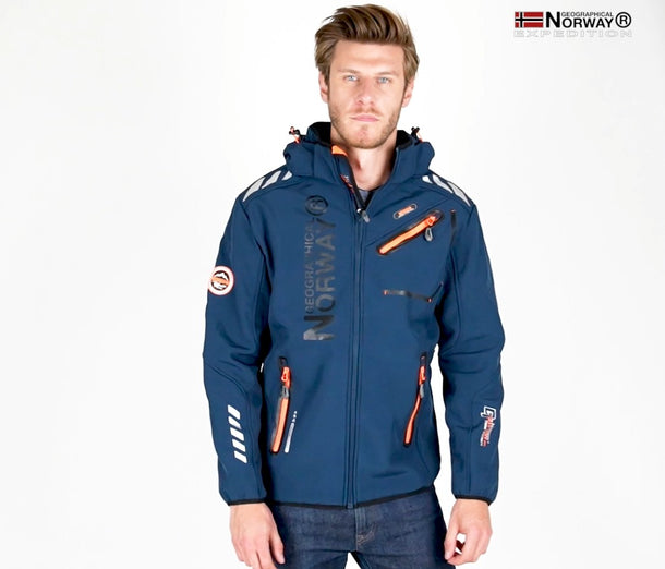 Geographical Norway Skijacke Blau Pink Geographical Norway Royaute
